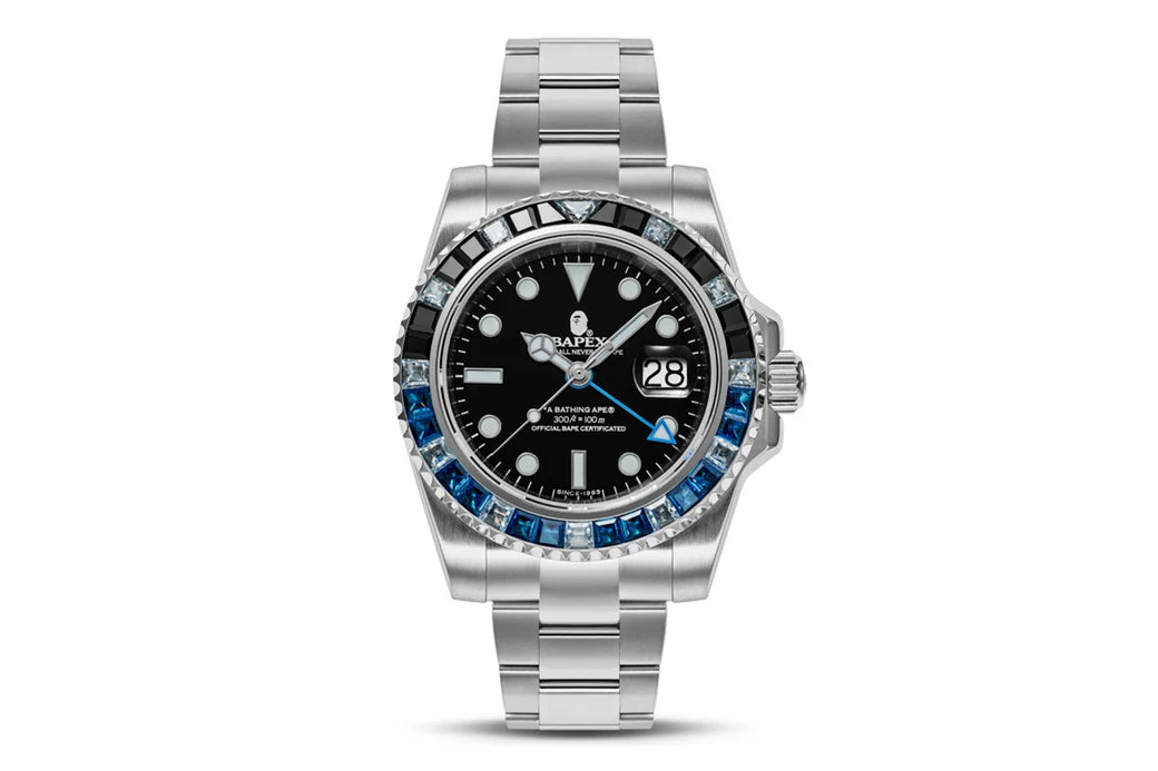 A BATHING APE TYPE 2 BAPEX CRYSTAL STONE 手錶 JDM日版