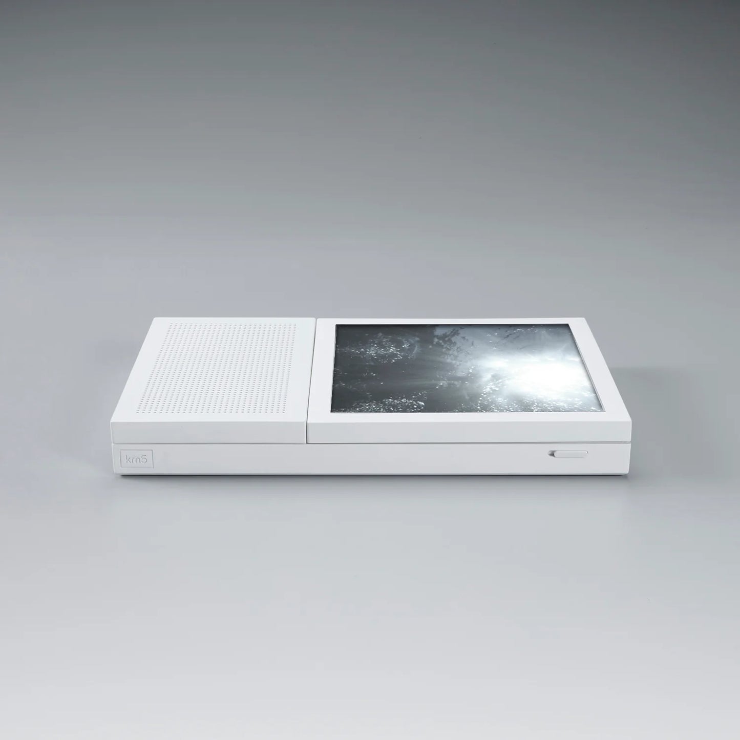 KM5 Instant Disk Audio-CP2 CD player White (with Full-range Speaker)