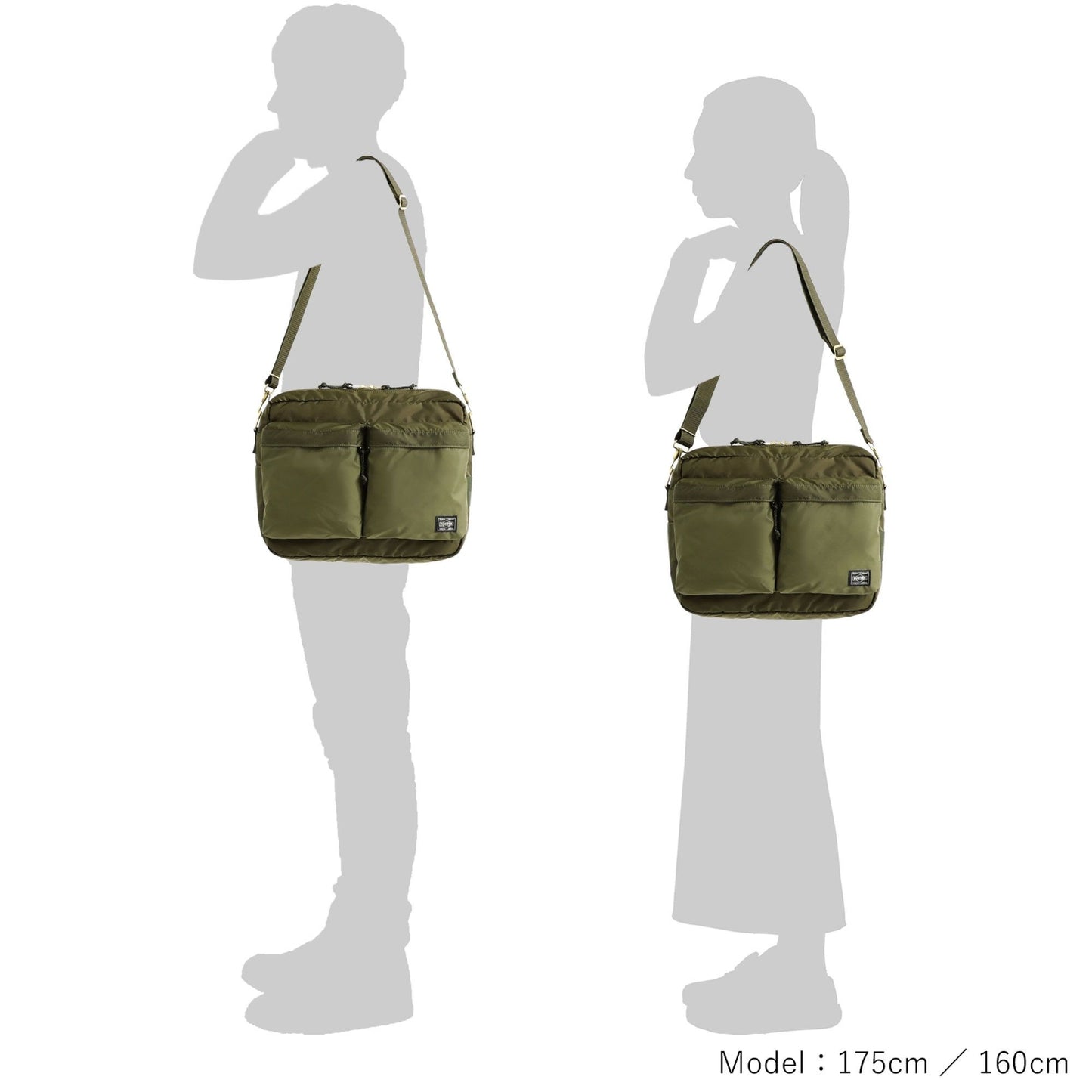 PORTER FORCE SHOULDER BAG 吉田 日本製斜孭袋 855-07415