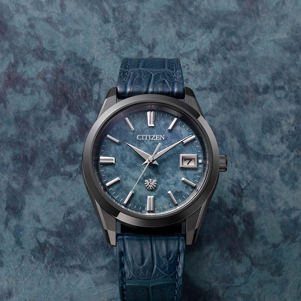 THE CITIZEN 星辰 30週年紀念限定 藍染の匠 日本製手錶 AQ4106-26L JDM日版