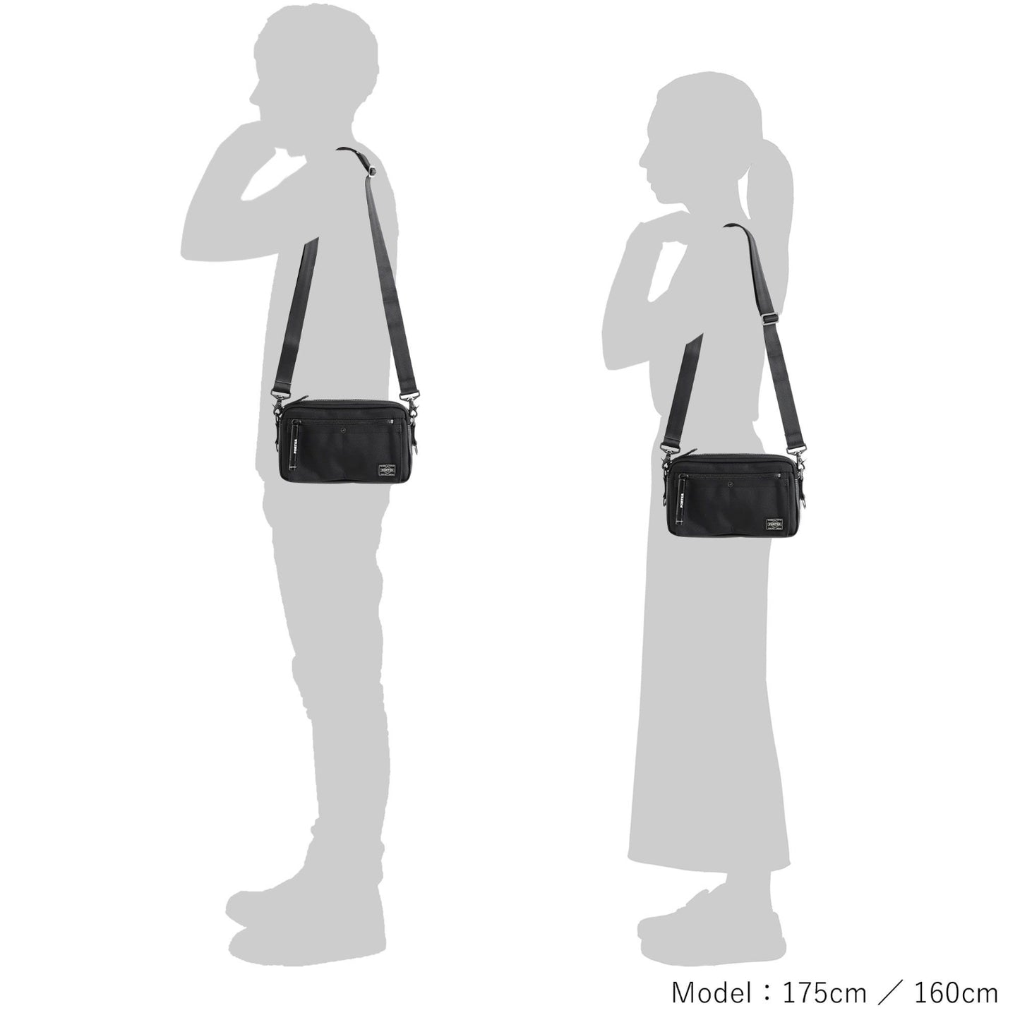 PORTER HEAT SHOULDER BAG 吉田 日本製斜孭袋 703-06975