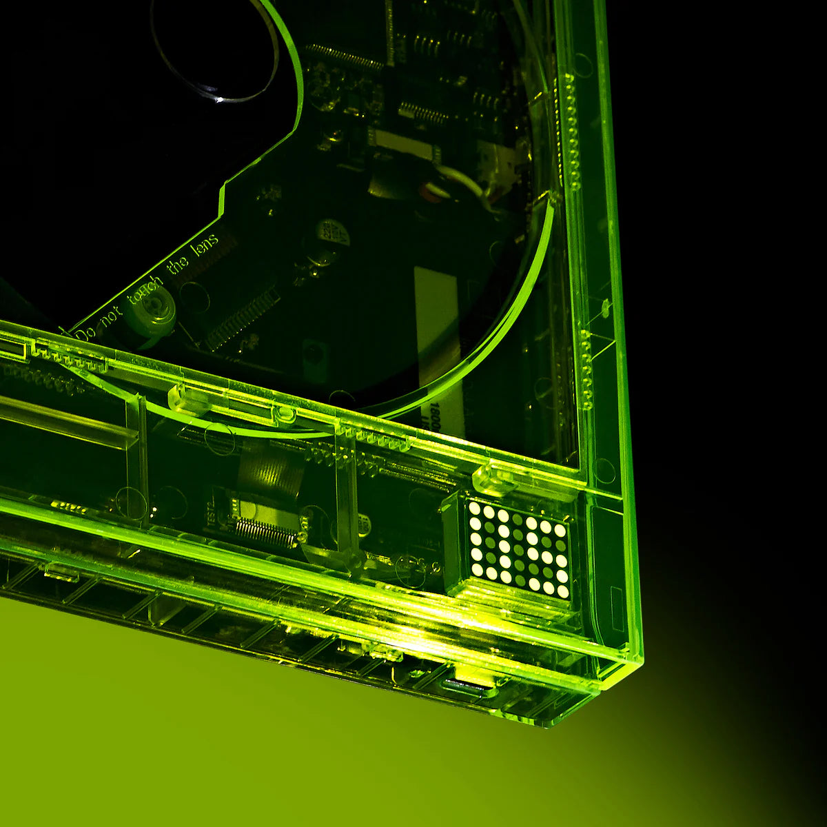 KM5 Instant Disc Audio Cp1 Neon Yellow Limited Edition CD 播放器 黃色