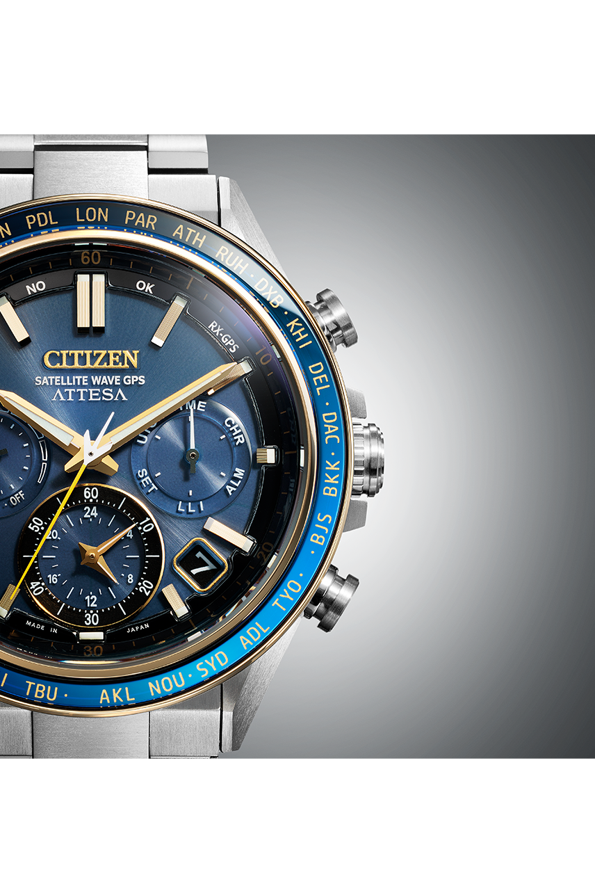 CITIZEN ATTESA ACT Line Power of Neptune Neptune limited edition watch CC4054-68L JDM