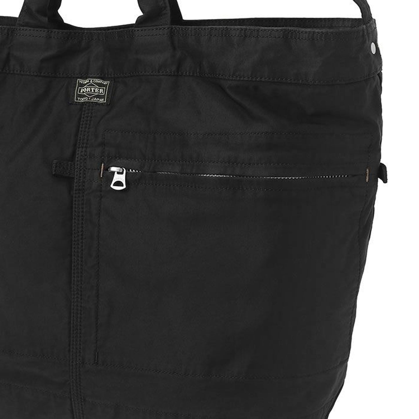 PORTER MILE 2WAY TOTE BAG (L) made in Japan 754-15107