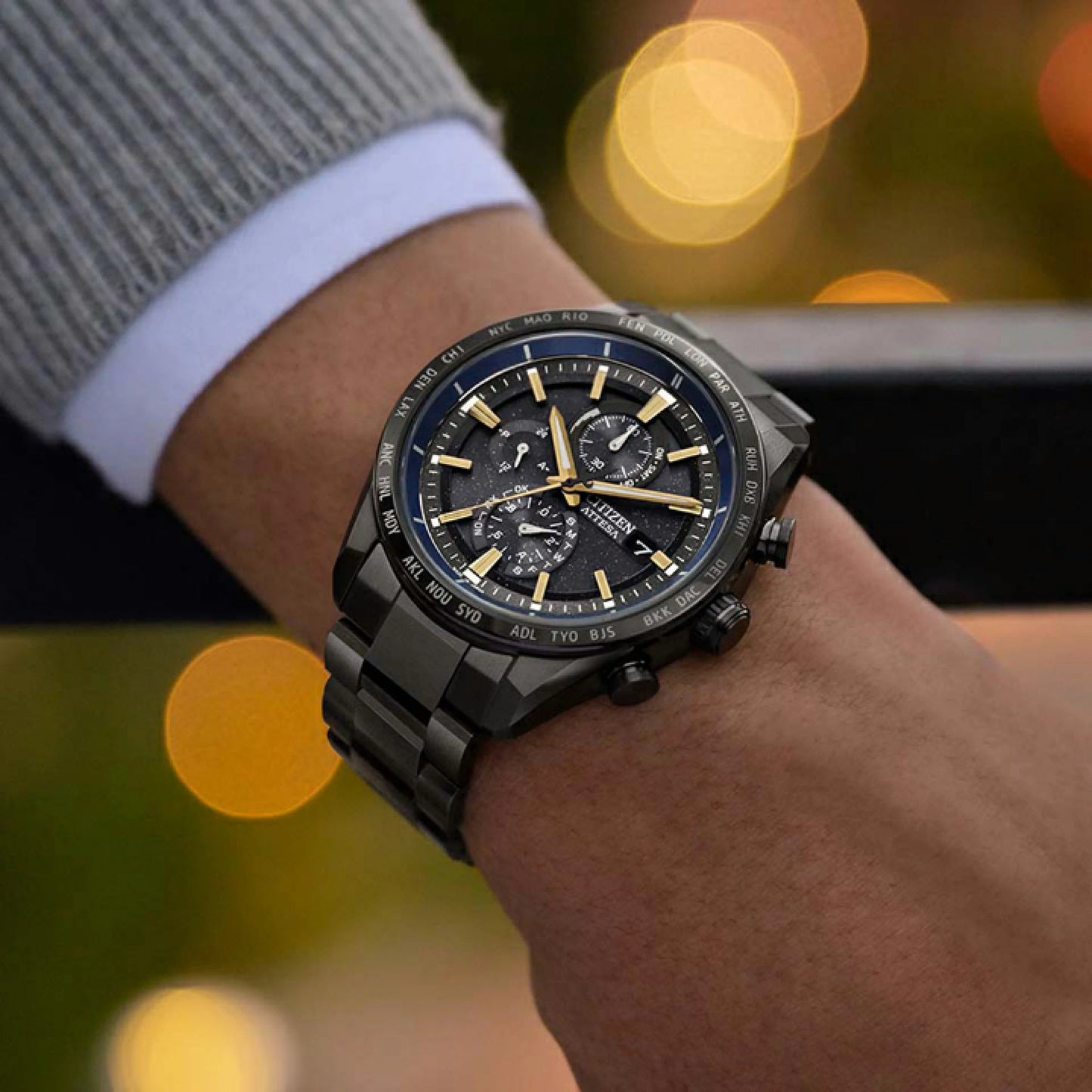 CITIZEN ATTESA ACT Line Black Titanium JAXA LABEL HTV-X Limited model 星辰 日本製限定版手錶 AT8289-67E JDM日版