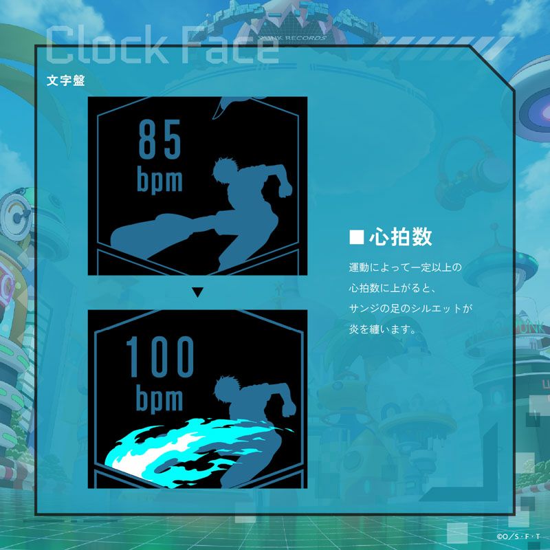 GARRACK ONE PIECE 海賊王 山治 特別版手錶 HUC-OP-FT3-S JDM日版