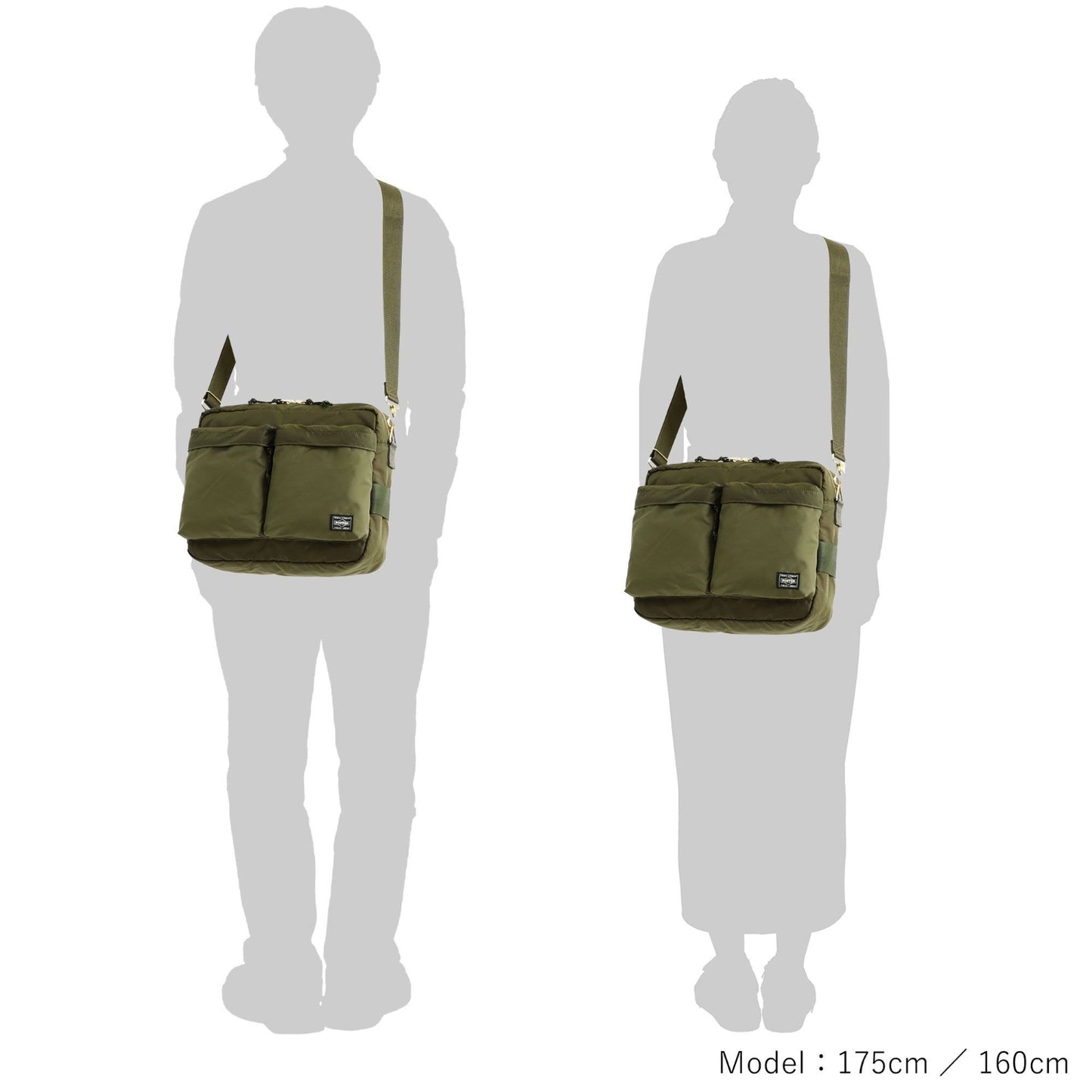 PORTER FORCE SHOULDER BAG 吉田 日本製斜孭袋 855-07415