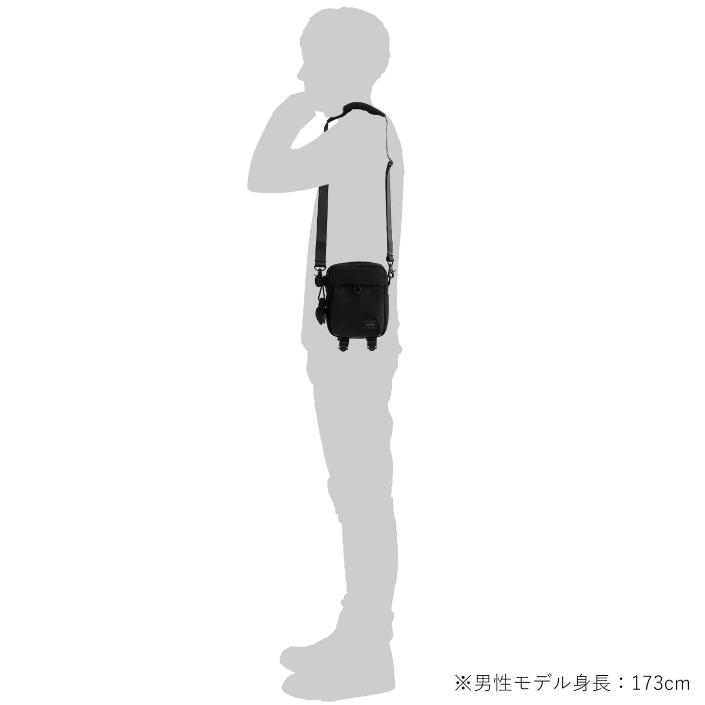PORTER SENSES VERTICAL SHOULDERBAG 吉田 日本製斜孭袋 672-27804