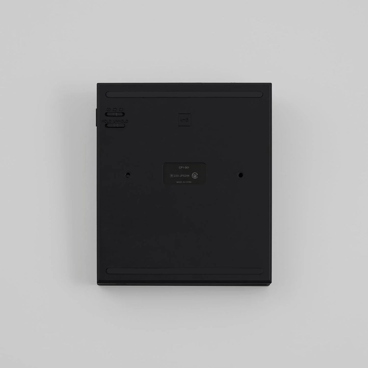 KM5 Instant Disk Audio-CP1 CD player Black