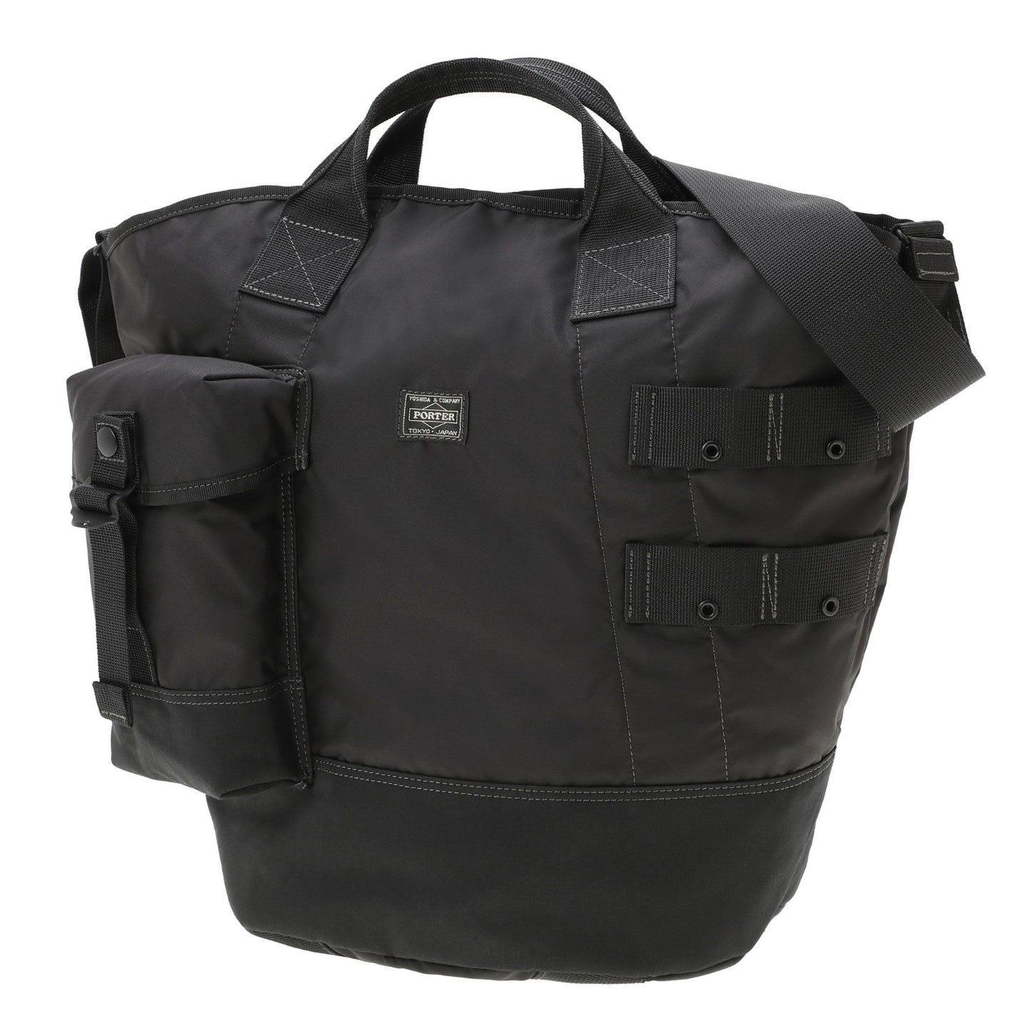 PORTER ALL 2WAY BUCKET TOTE with POUCHES Yoshida made in Japan Tote Bag 502-05959