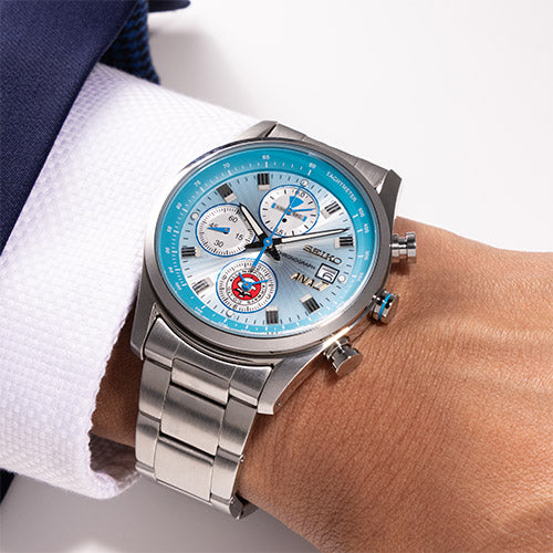 SEIKO for ANA Boeing 727 motif original watch