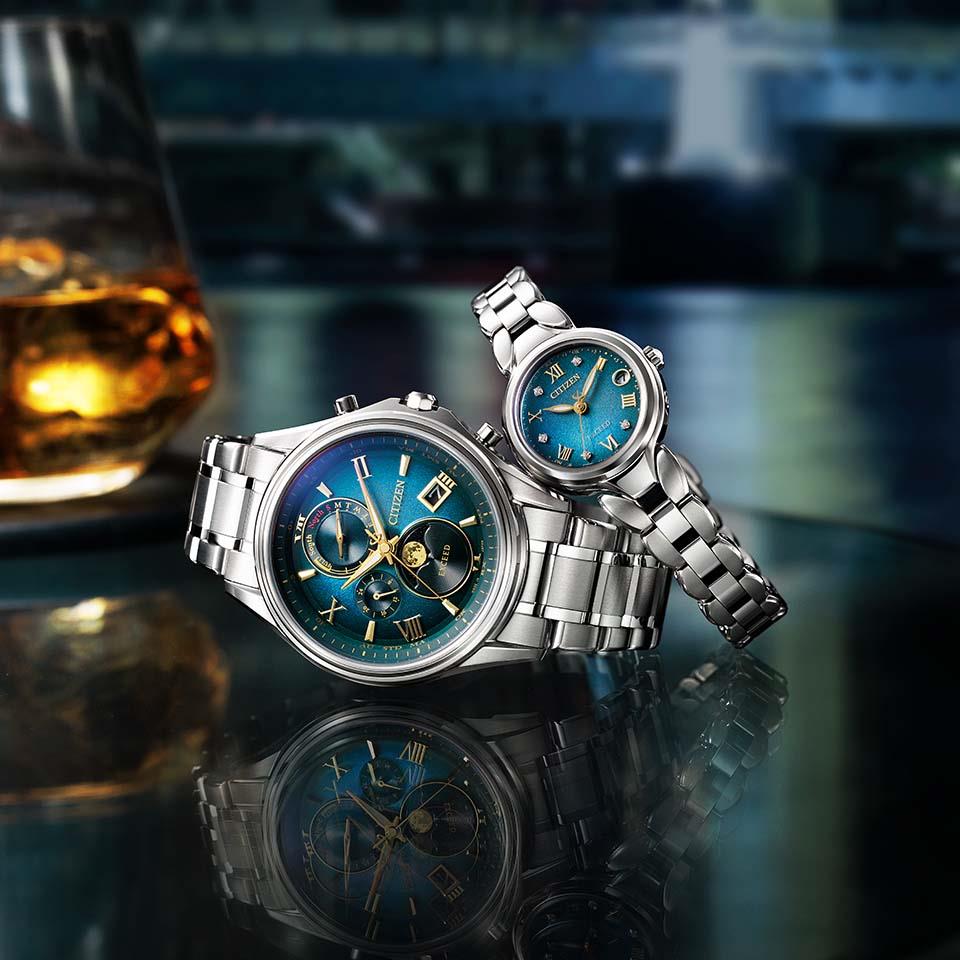 CITIZEN EXCEED 星辰 蛍火の夜 限定版 日本製手錶 ES9470-68W JDM日版