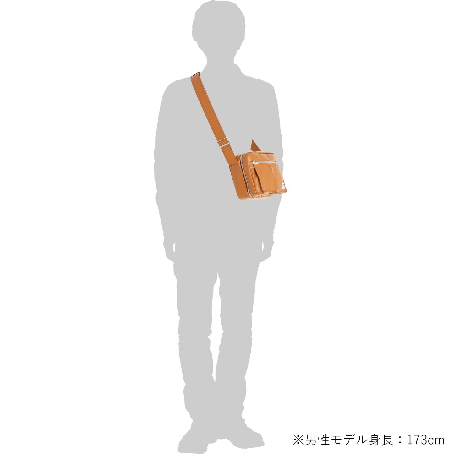 PORTER FREE STYLE SHOULDER BAG(S) Yoshida made in Japan crossbody bag 707-08212