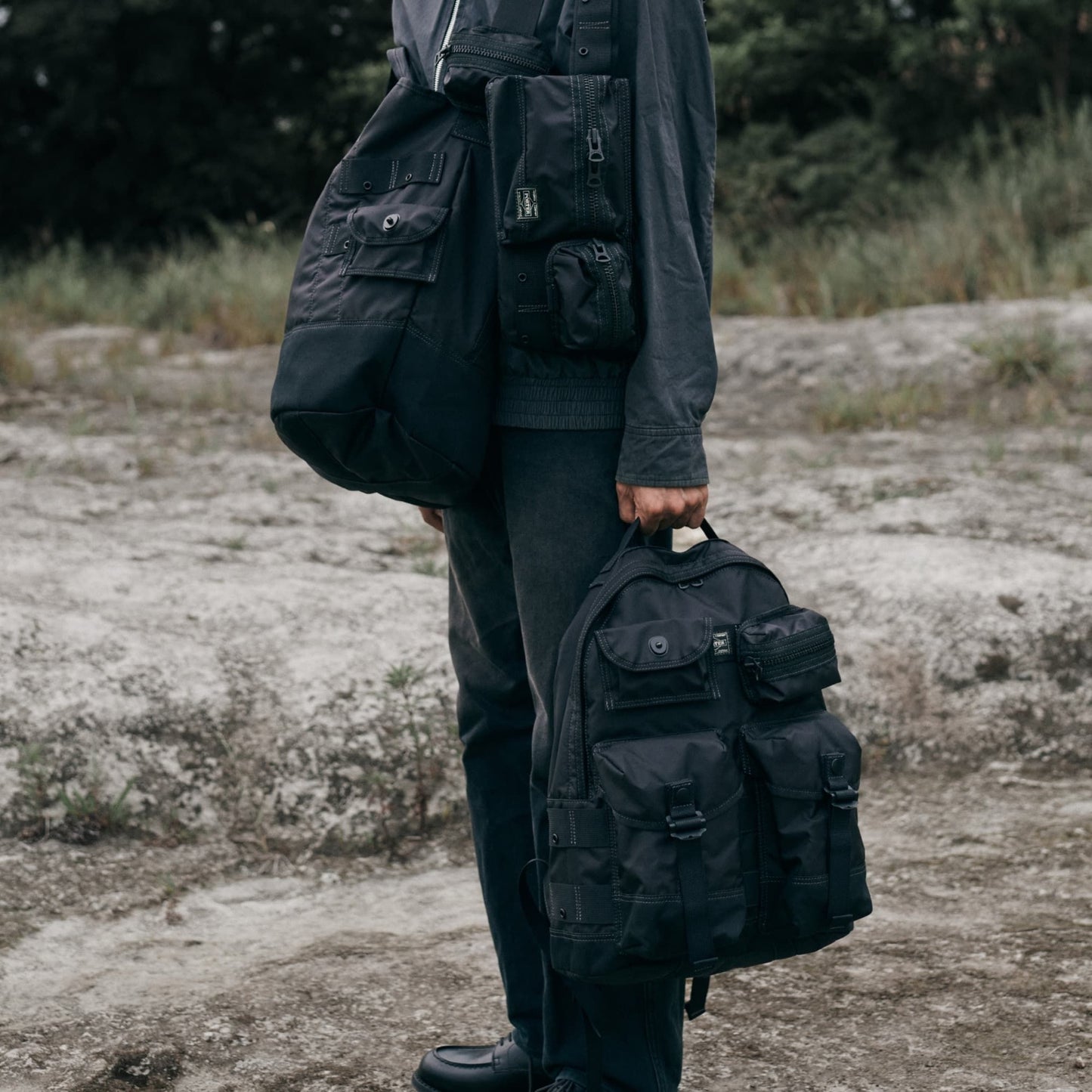 PORTER ALL DAYPACK with POUCHES made in Japan 502-05958