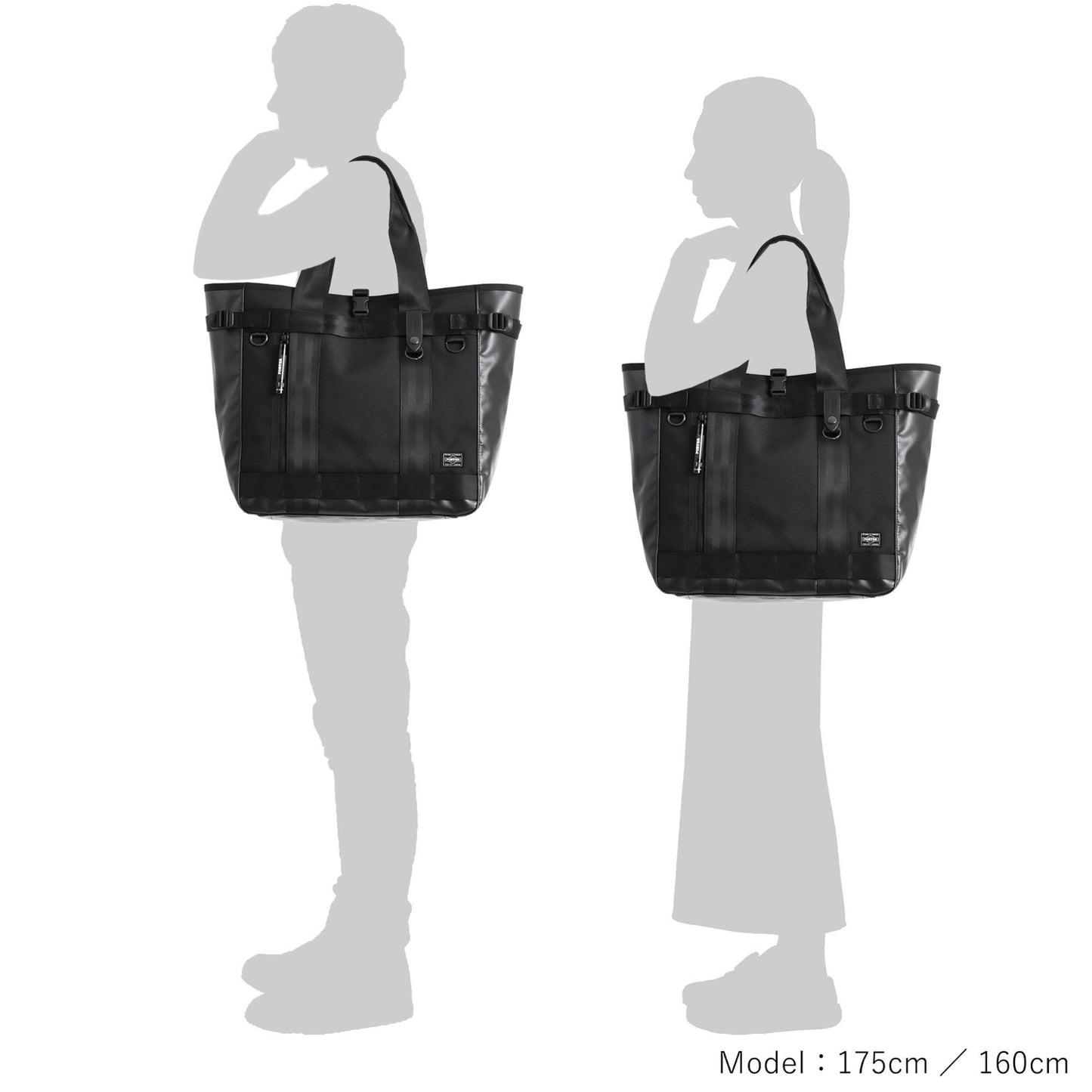 PORTER HEAT TOTE BAG made in Japan 703-06971