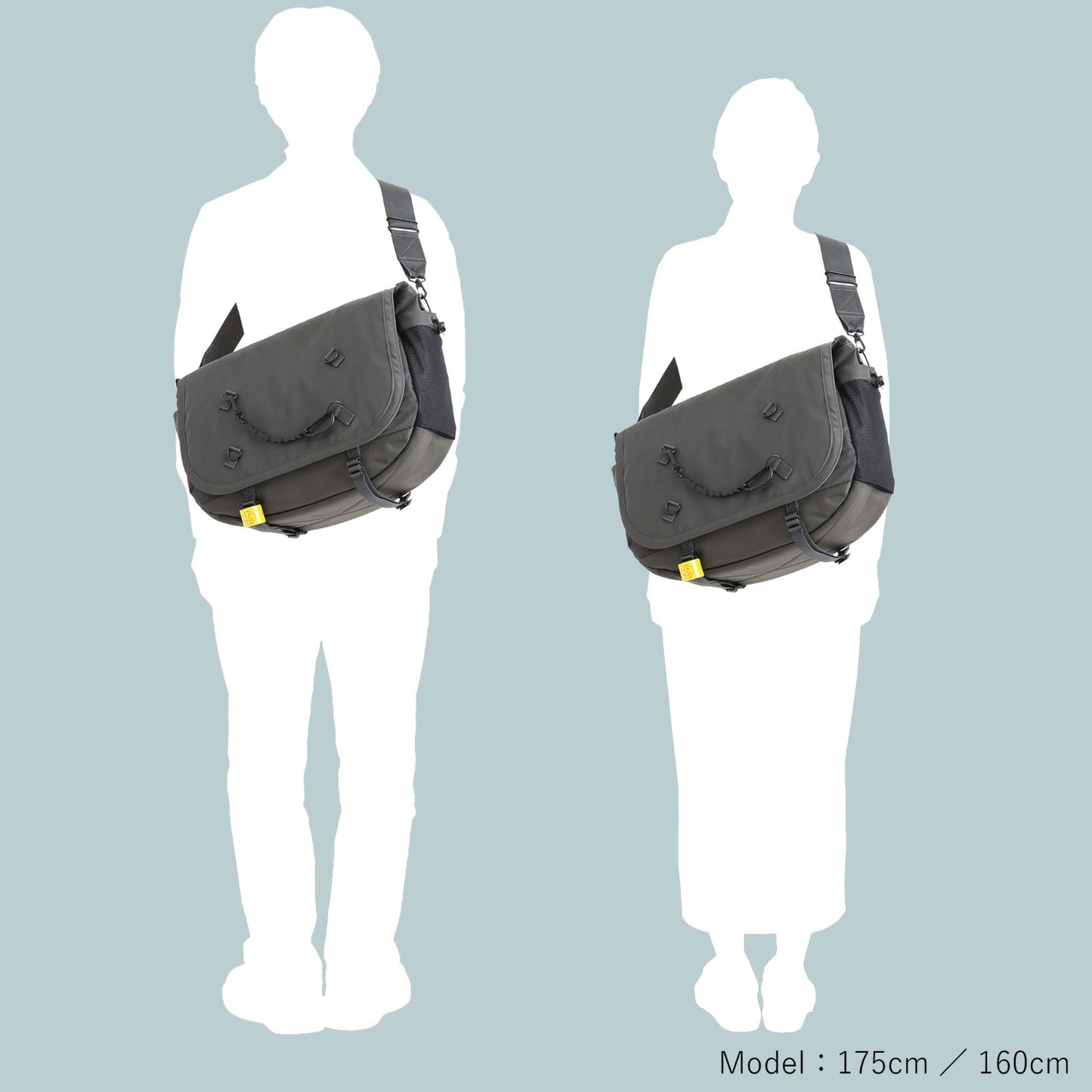 PORTER POTR RIDE MESSENGER BAG made in Japan 997-05361