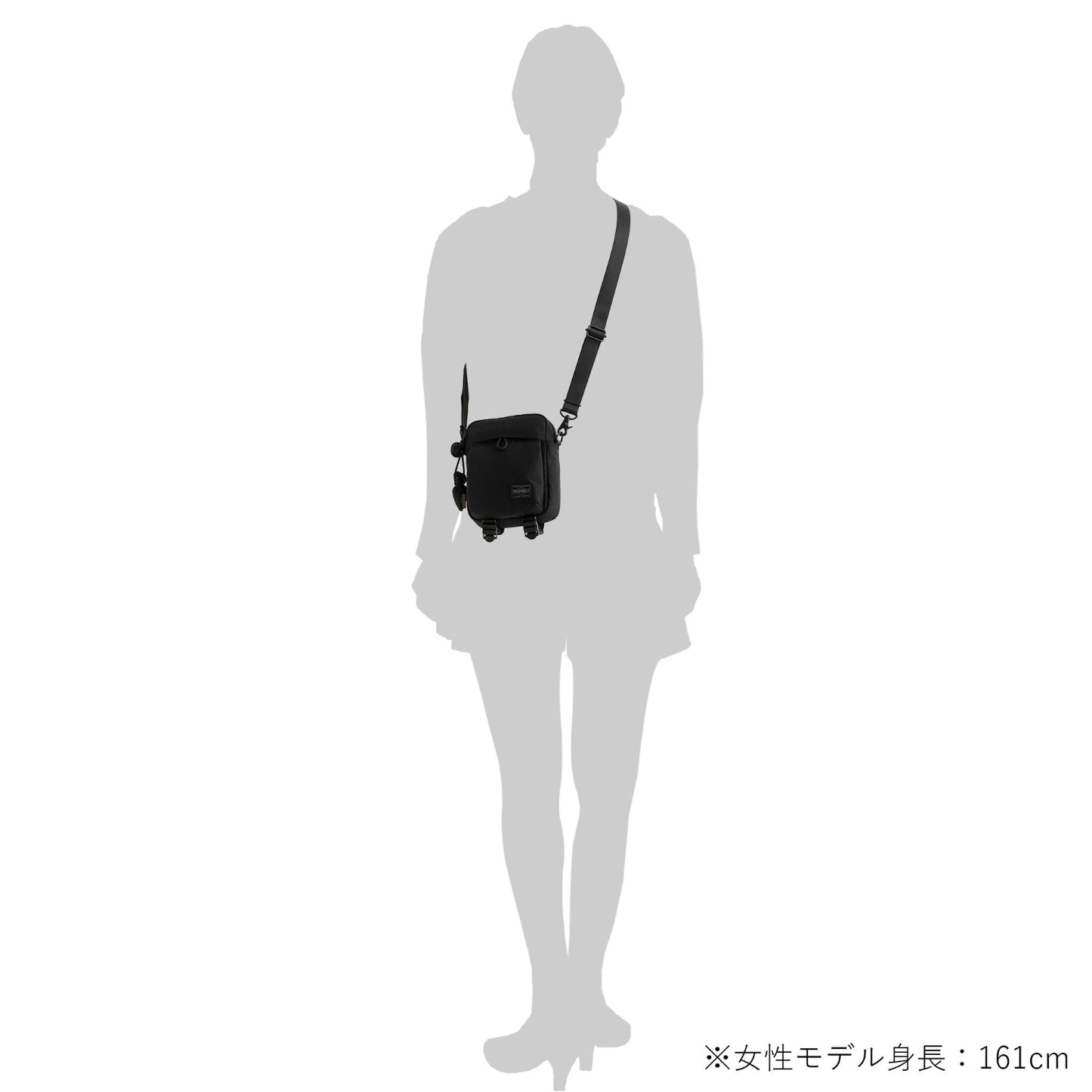 PORTER SENSES VERTICAL SHOULDERBAG 吉田 日本製斜孭袋 672-27804