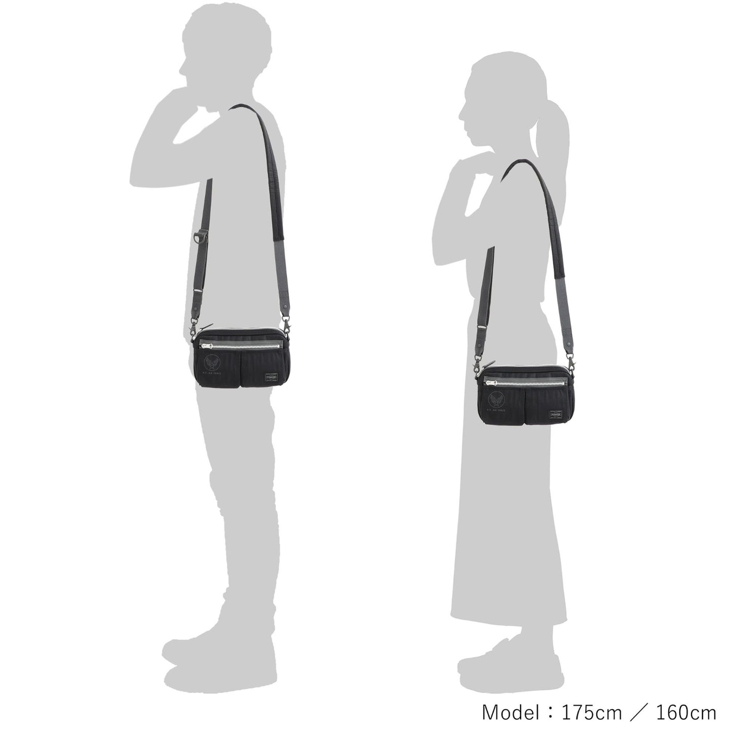 PORTER FLYING ACE 2WAY SHOULDER BAG 吉田 日本製 斜孭袋 863-17934
