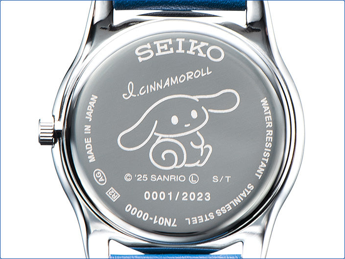 SEIKO X I.CINNAMOROLL 精工 玉桂狗 限定版 日本製手錶 JDM日版