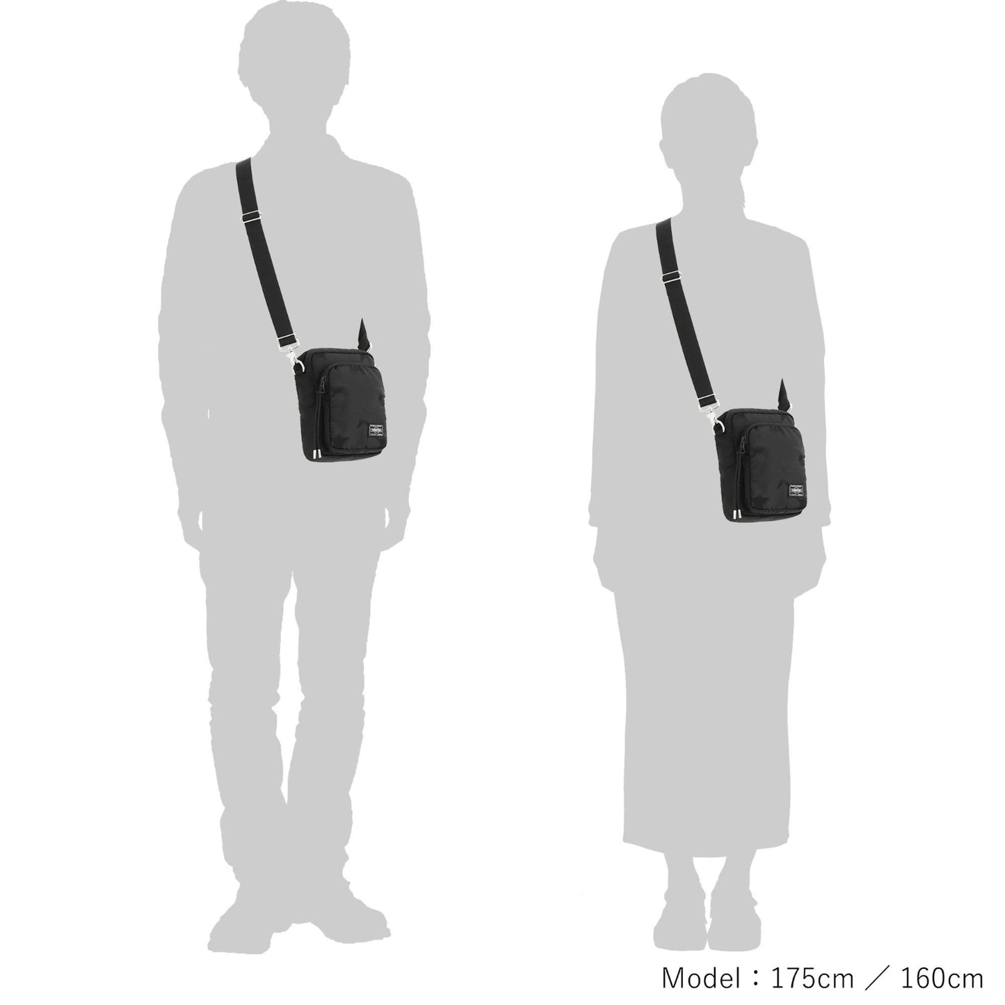 PORTER FLAG VERTICAL SHOULDER BAG 吉田 日本製斜孭袋 867-17100