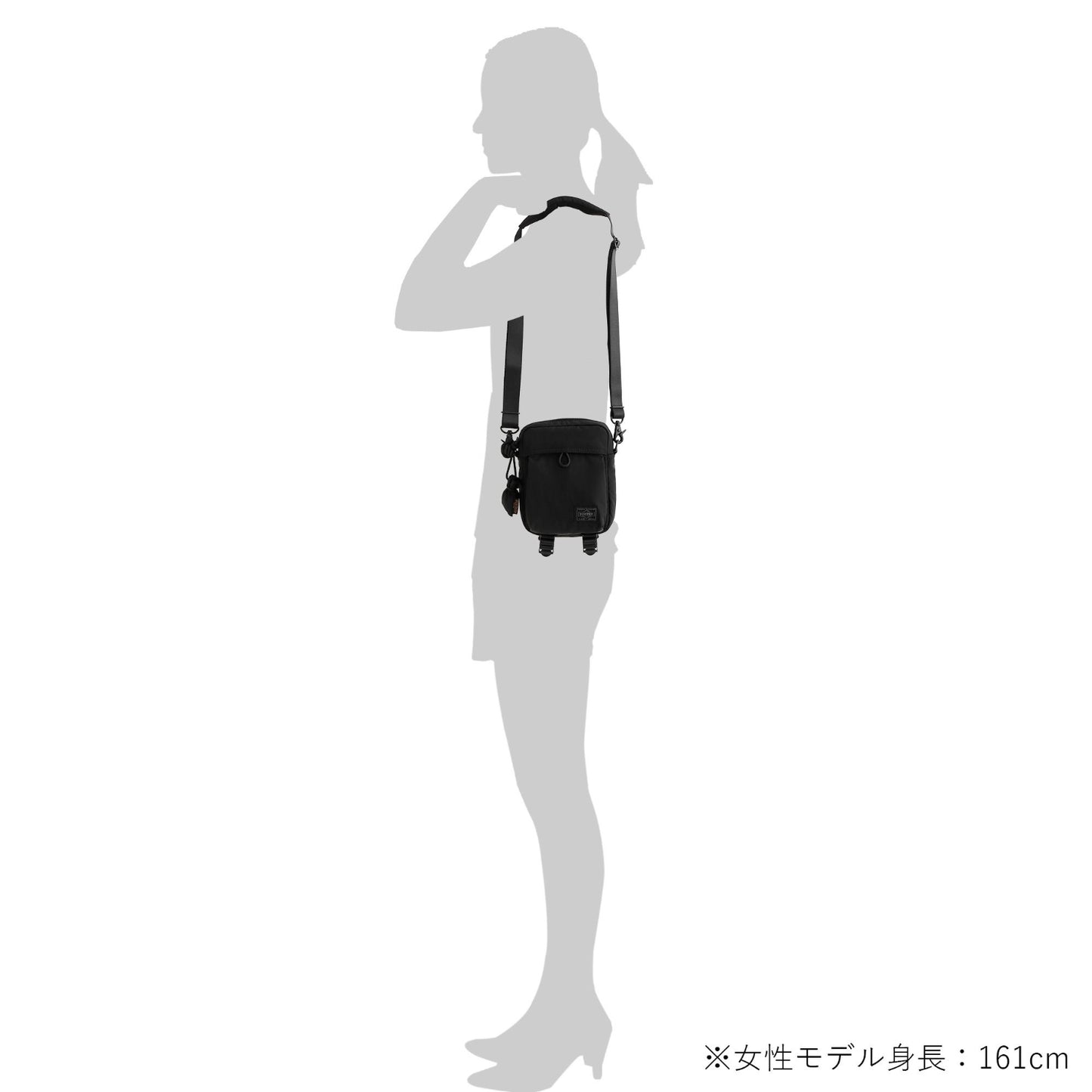 PORTER SENSES VERTICAL SHOULDERBAG 吉田 日本製斜孭袋 672-27804