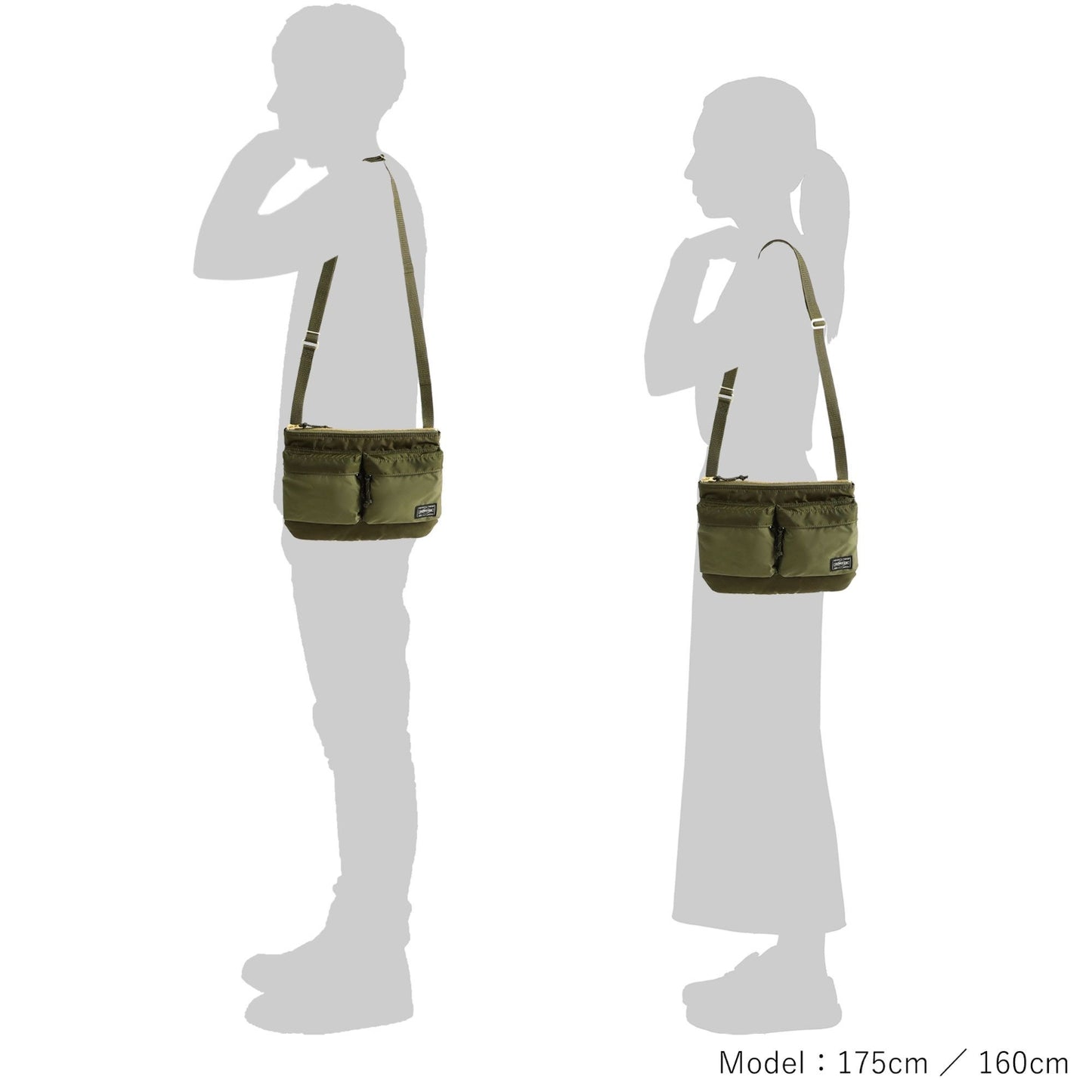 PORTER FORCE SHOULDER BAG 吉田 日本製斜孭袋 855-05458