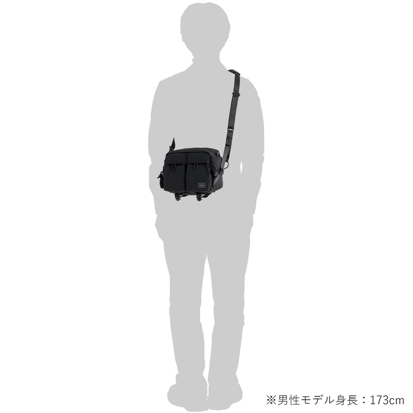PORTER SENSES SHOULDER PACK 吉田 日本製斜孭袋 672-27803