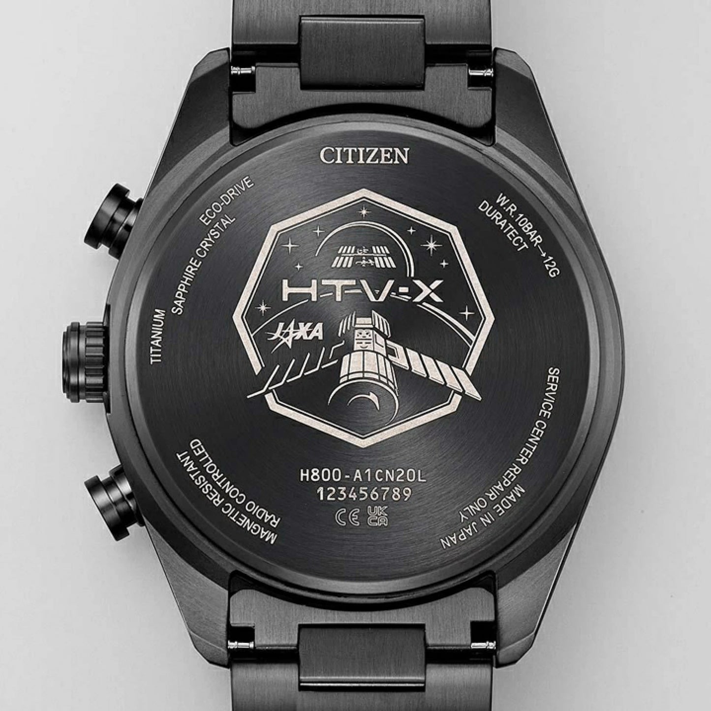 CITIZEN ATTESA ACT Line Black Titanium JAXA LABEL HTV-X Limited model 星辰 日本製限定版手錶 AT8289-67E JDM日版