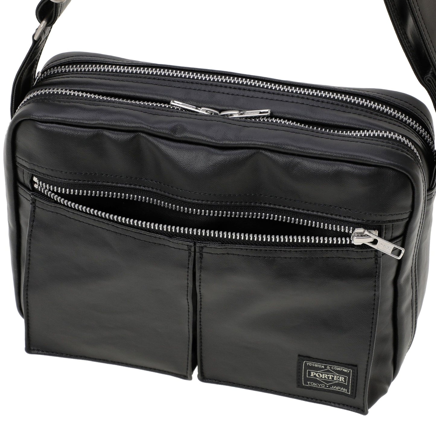 PORTER FREE STYLE SHOULDER BAG(S) Yoshida made in Japan crossbody bag 707-08212
