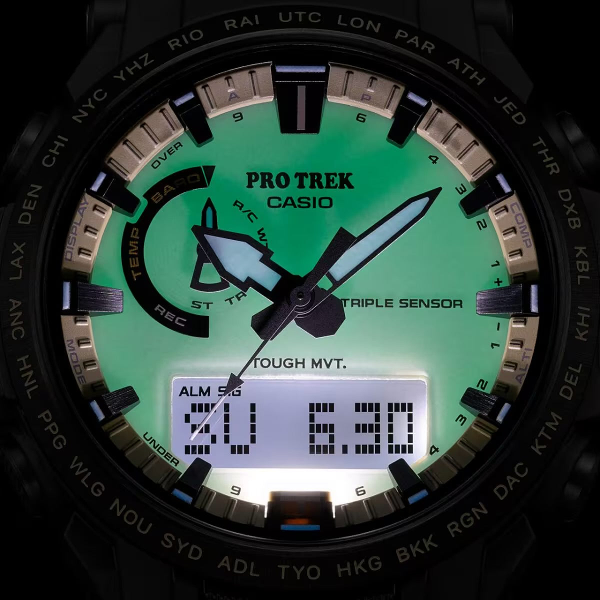 CASIO PRO TREK Climber Line Sports Watch PRW-61LD-5JF JDM