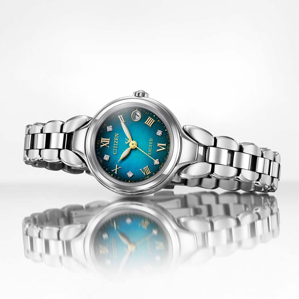 CITIZEN EXCEED 星辰 蛍火の夜 限定版 日本製手錶 ES9470-68W JDM日版