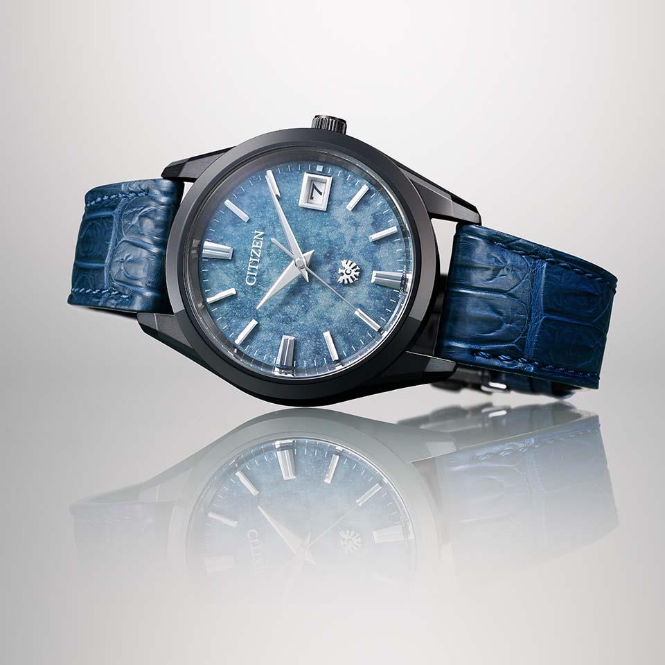 THE CITIZEN 星辰 30週年紀念限定 藍染の匠 日本製手錶 AQ4106-26L JDM日版