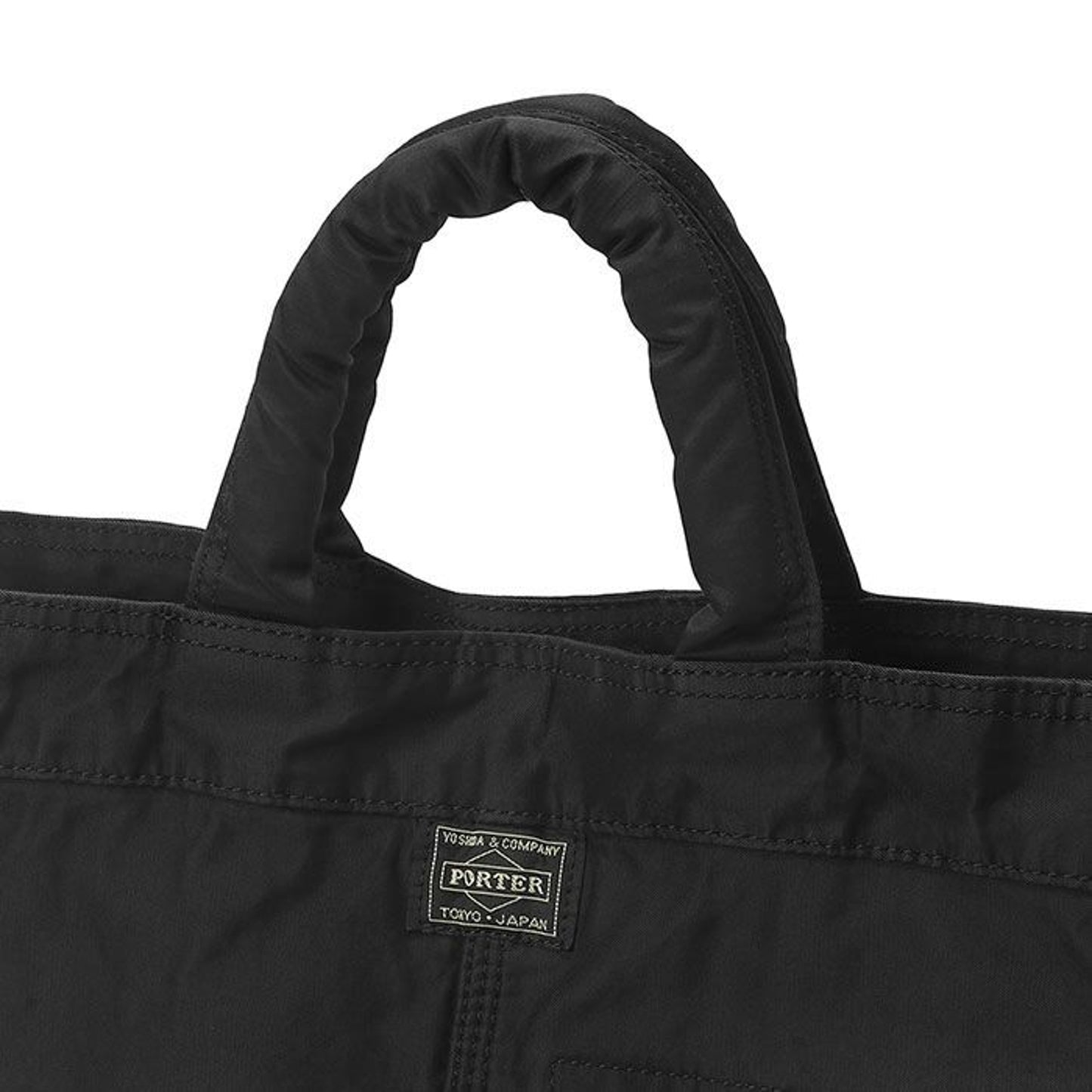 PORTER MILE 2WAY TOTE BAG (L) made in Japan 754-15107