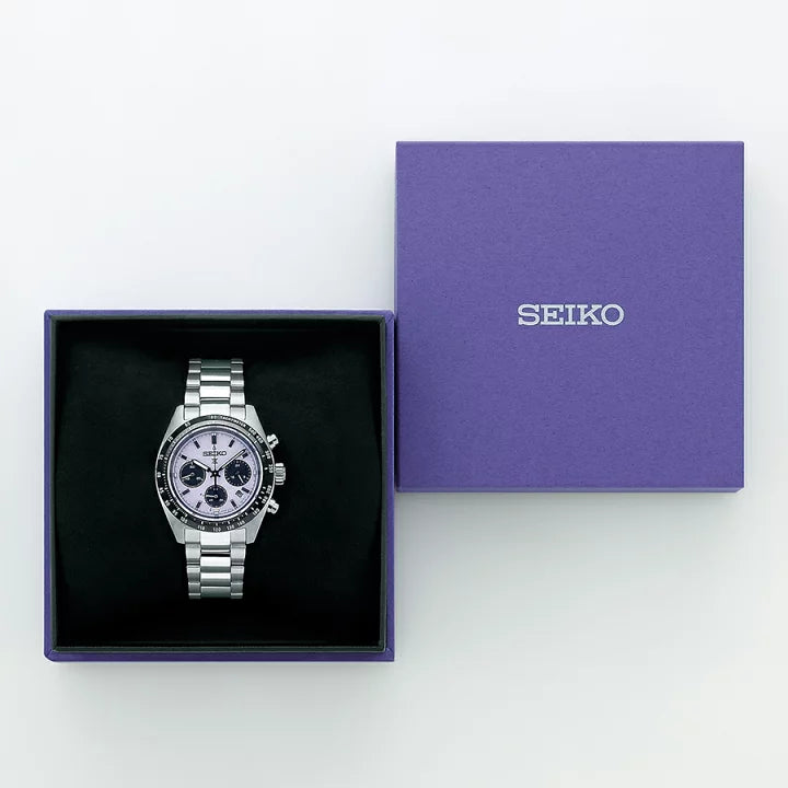 SEIKO PROSPEC SPEEDTIMER Tokyo 2025 World Land Commemorative Limited Edition Edo Purple Watch SBDL119 JDM