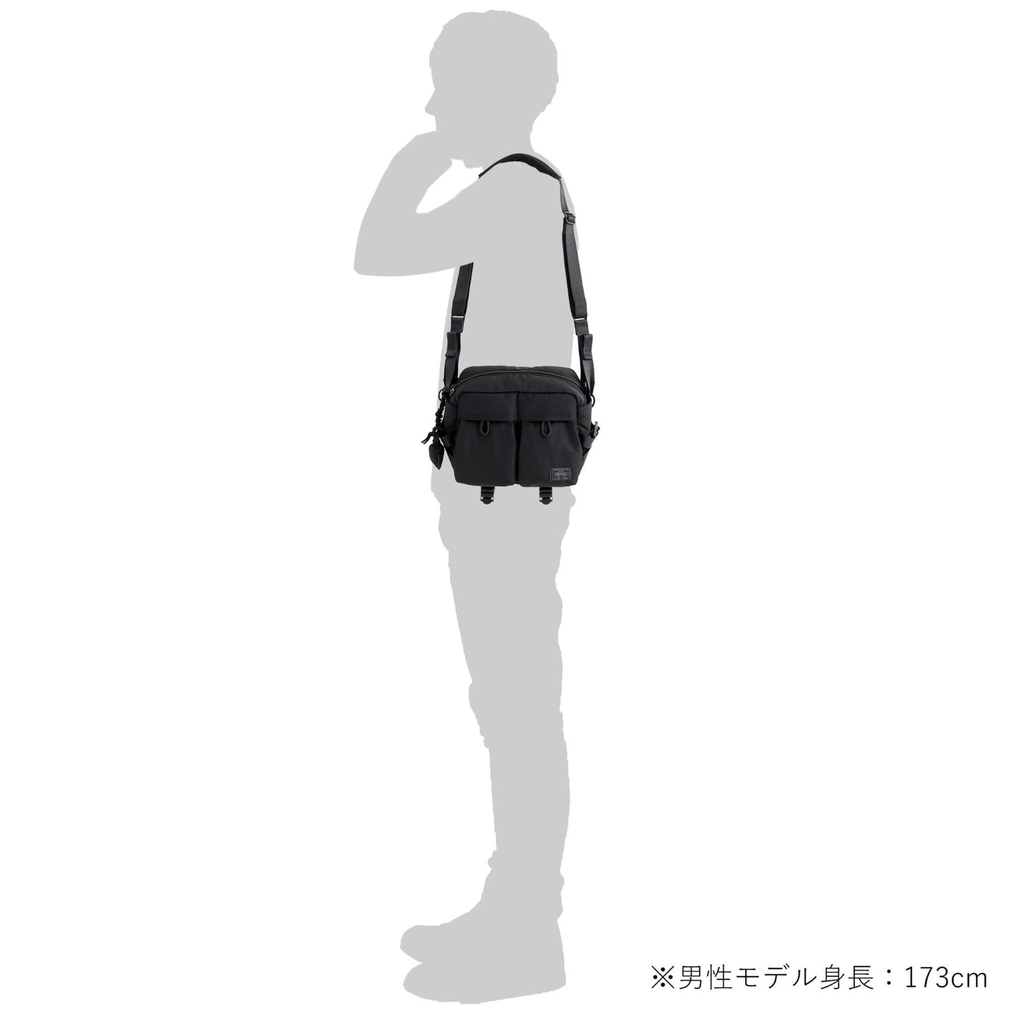 PORTER SENSES SHOULDER PACK 吉田 日本製斜孭袋 672-27803