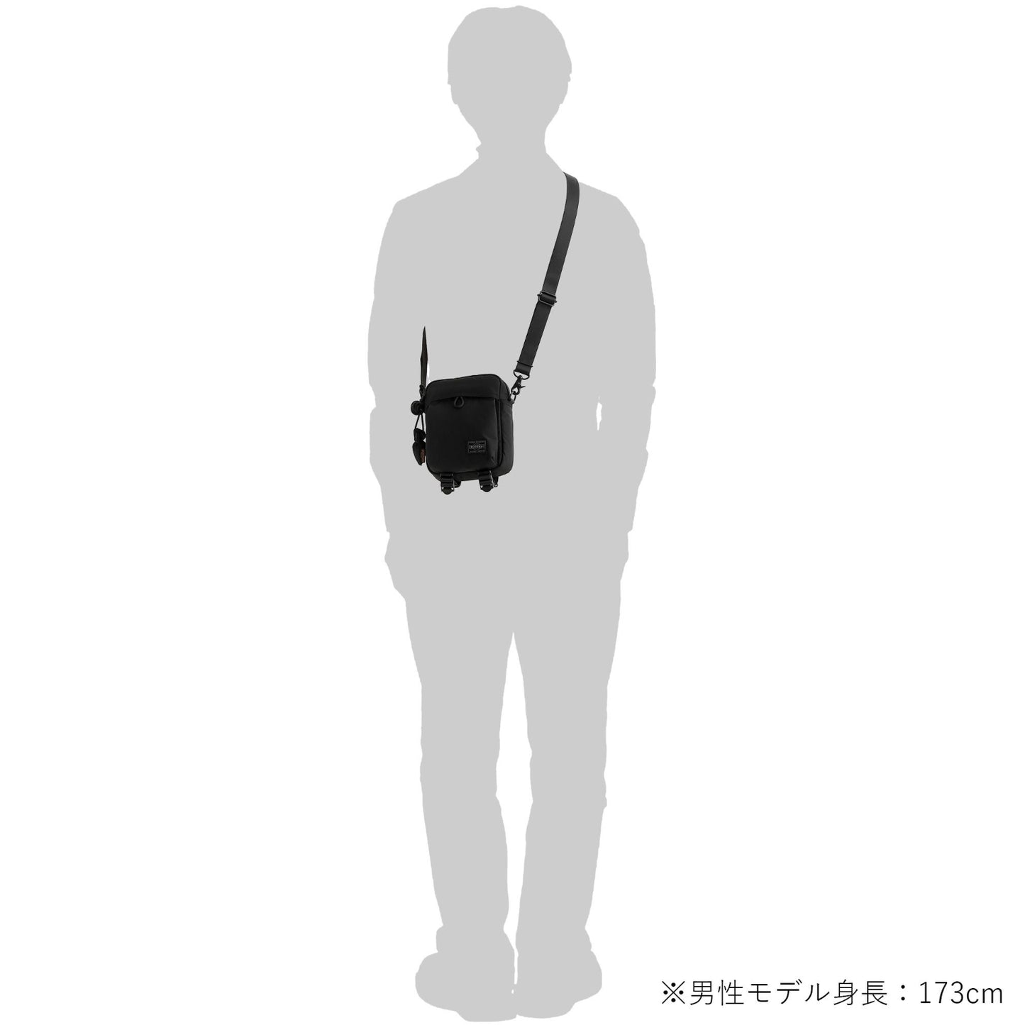 PORTER SENSES VERTICAL SHOULDERBAG 吉田 日本製斜孭袋 672-27804