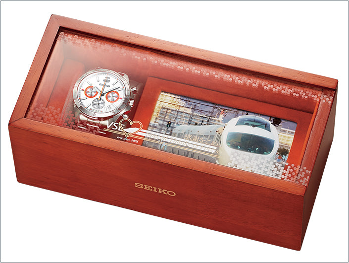 SEIKO 精工 特急 ROMANCECAR VSE ODAKYU SUPER EXPRESS 50000 形 箱根觀光專用特急引退紀念版 日本製手錶 JDM日版