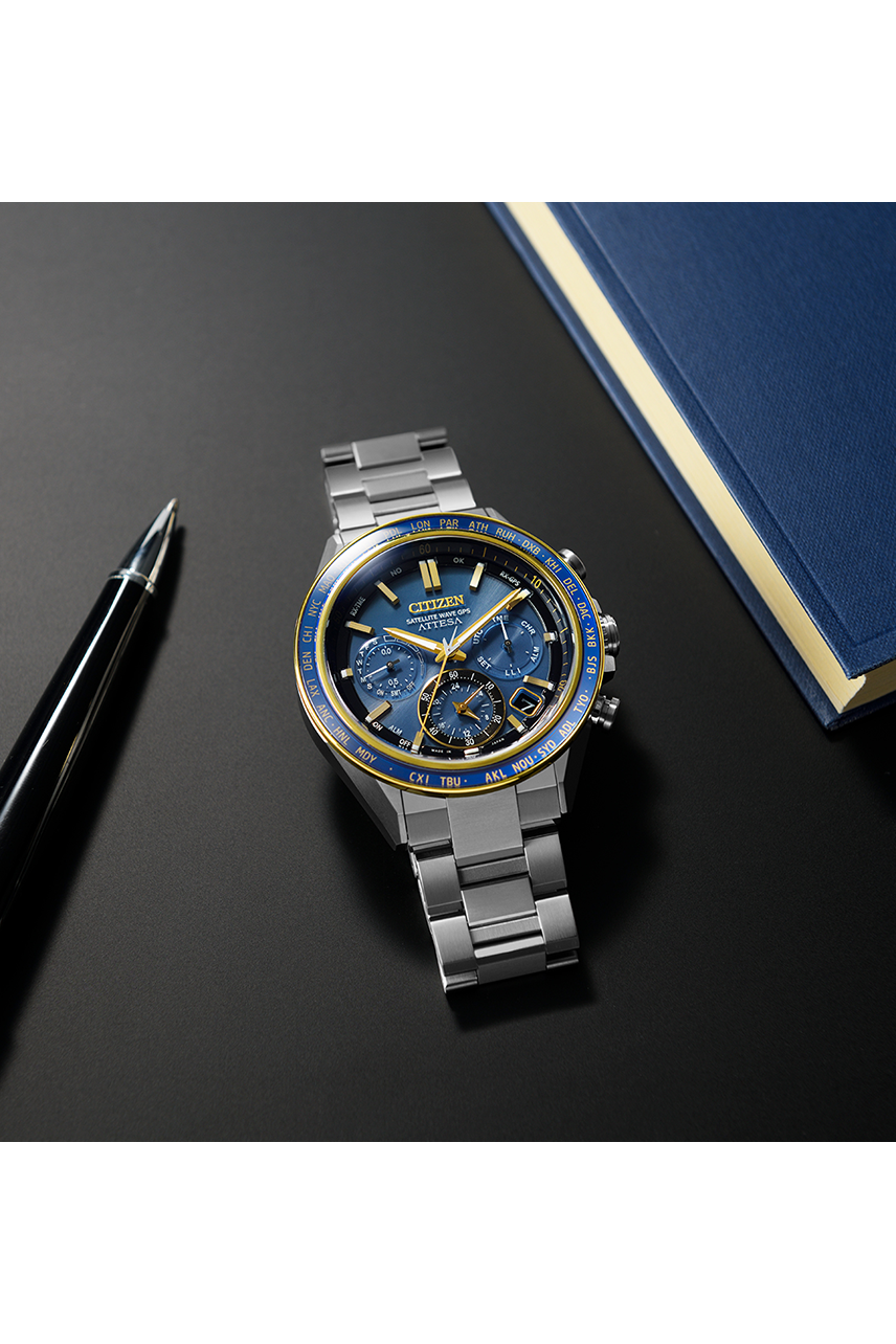 CITIZEN ATTESA ACT Line Power of Neptune Neptune limited edition watch CC4054-68L JDM