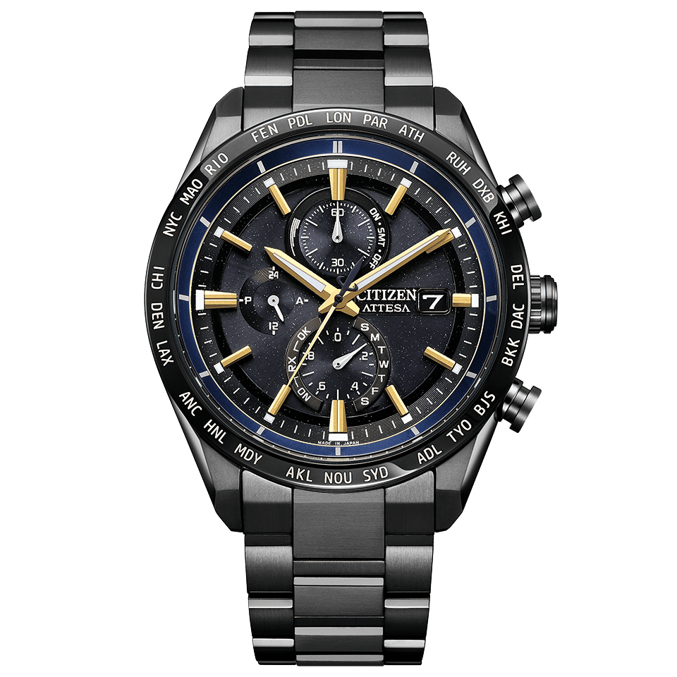 CITIZEN ATTESA ACT Line Black Titanium JAXA LABEL HTV-X Limited model 星辰 日本製限定版手錶 AT8289-67E JDM日版