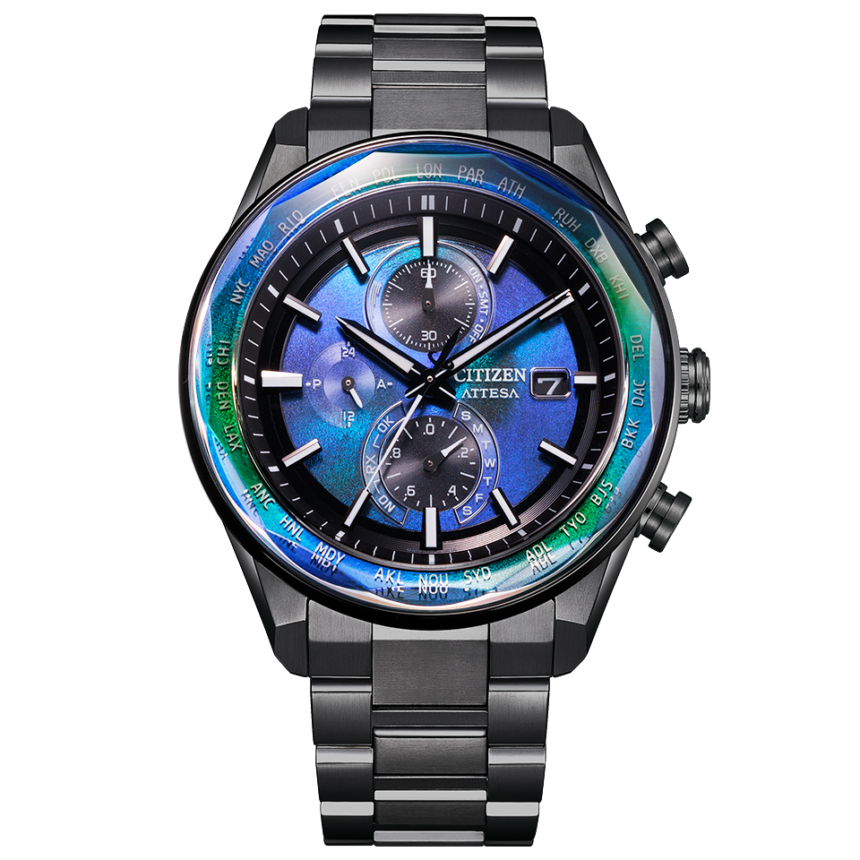 CITIZEN ATTESA ACT Line Black titanium 星辰日本製限定手錶 AT8314-53L