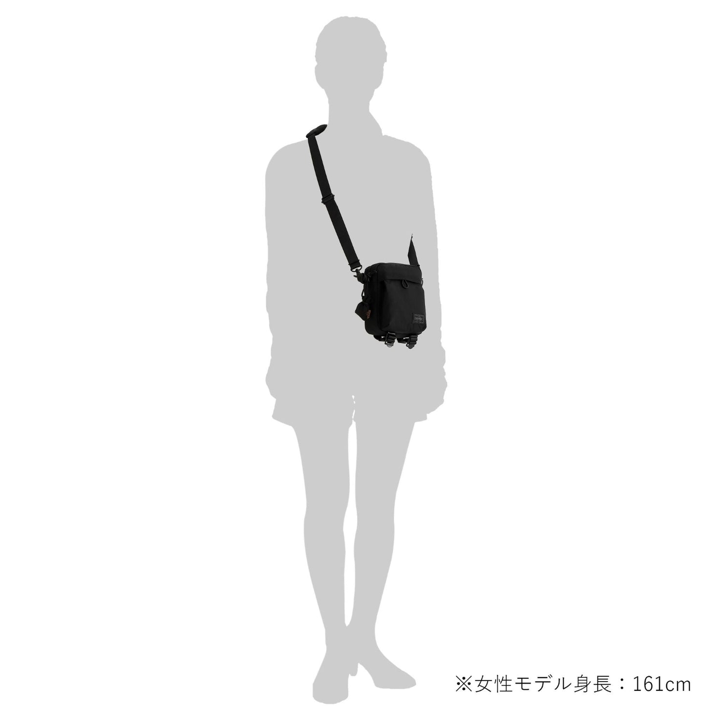 PORTER SENSES VERTICAL SHOULDERBAG 吉田 日本製斜孭袋 672-27804