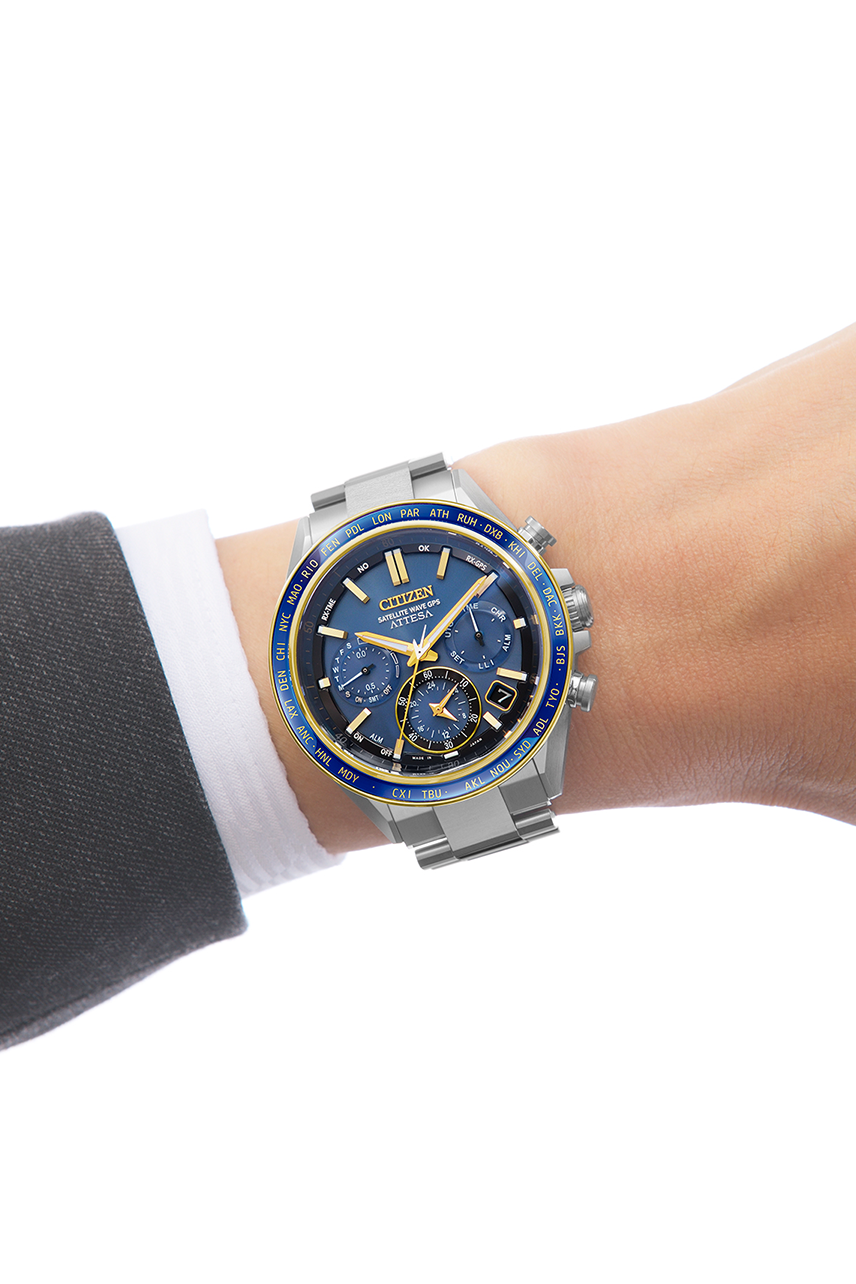 CITIZEN ATTESA ACT Line Power of Neptune Neptune limited edition watch CC4054-68L JDM
