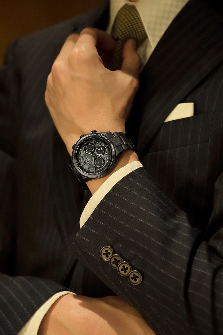 CITIZEN 星辰 ATTESA ACT Line HAKUTO-R 日本製手錶 CC4065-61Y JDM 日版