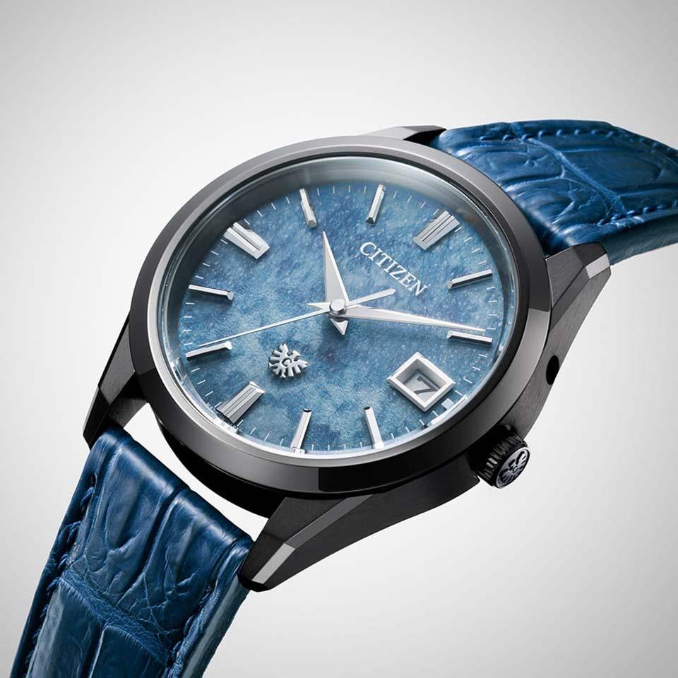 THE CITIZEN 星辰 30週年紀念限定 藍染の匠 日本製手錶 AQ4106-26L JDM日版