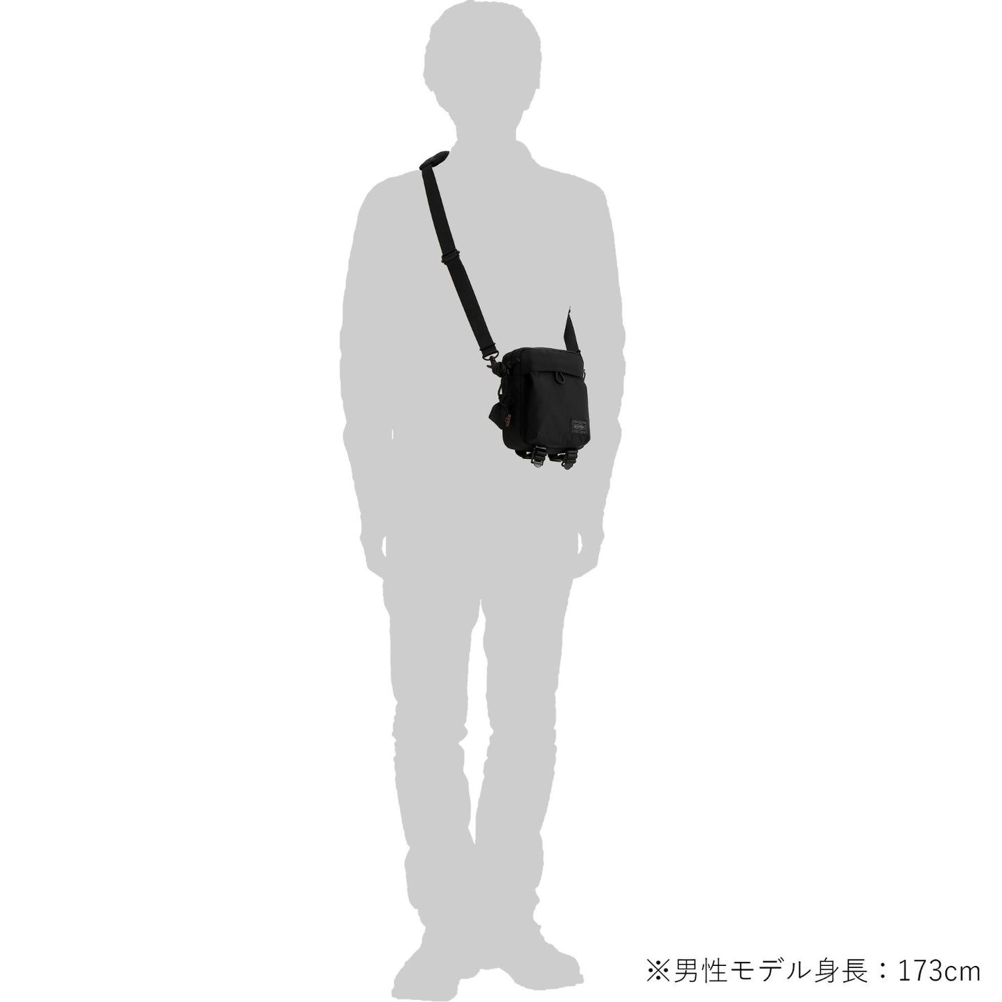 PORTER SENSES VERTICAL SHOULDERBAG 吉田 日本製斜孭袋 672-27804