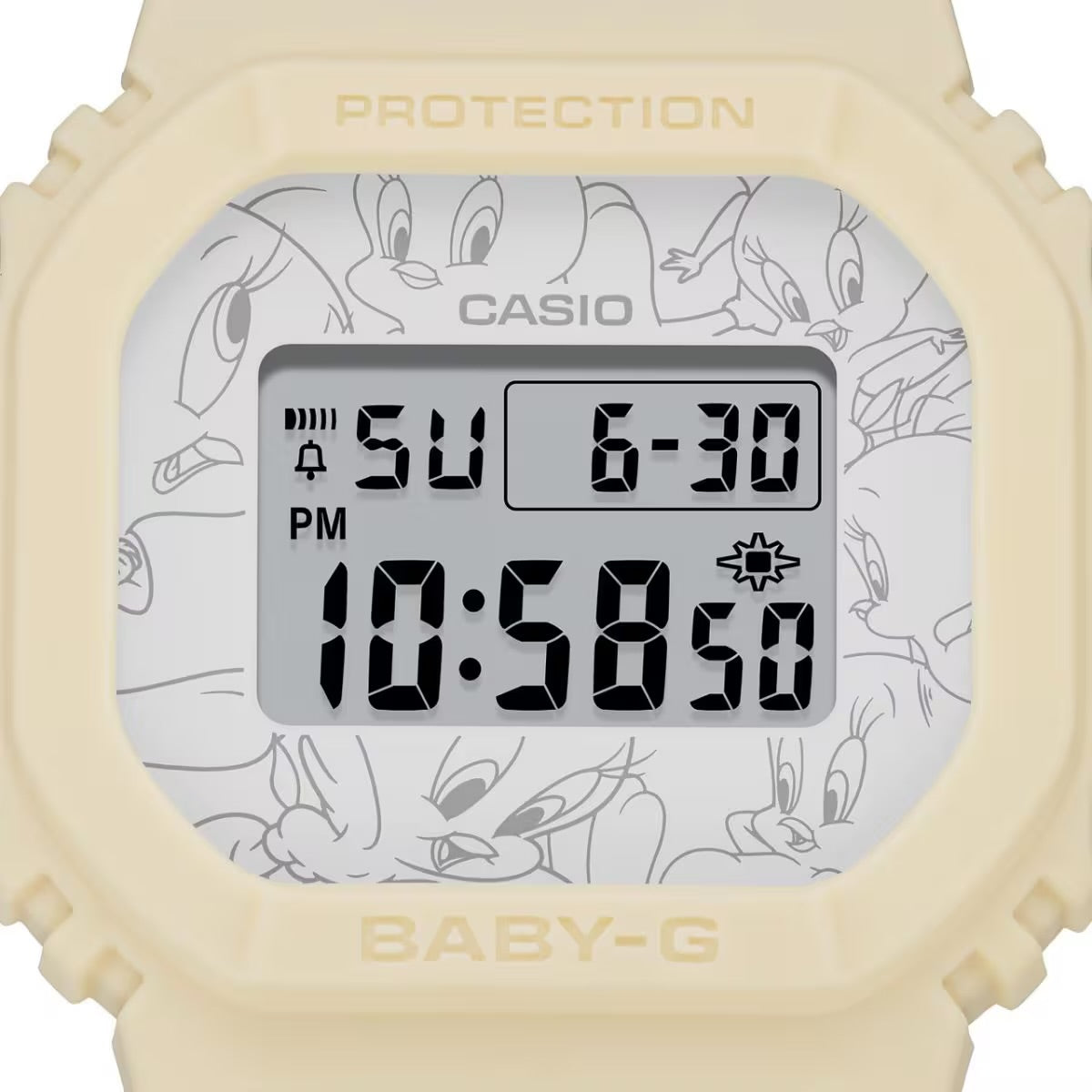 CASIO X TWEETY BABY G BGD-565 Series LOONEY TUNES 翠兒 特別版手錶 BGD-565TW-5JR JDM 日版