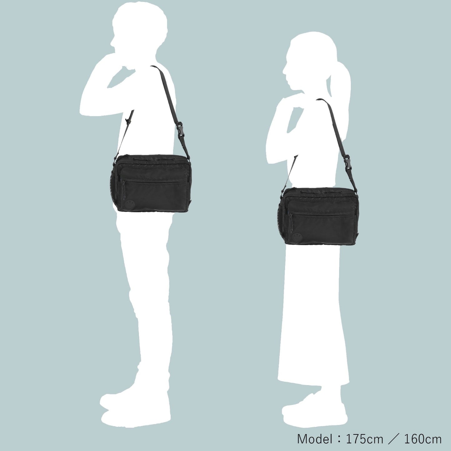 PORTER POTR PACKS SHOULDER PACK(L) with SOUVENIR BAG 吉田 日本製 斜孭袋 996-26103