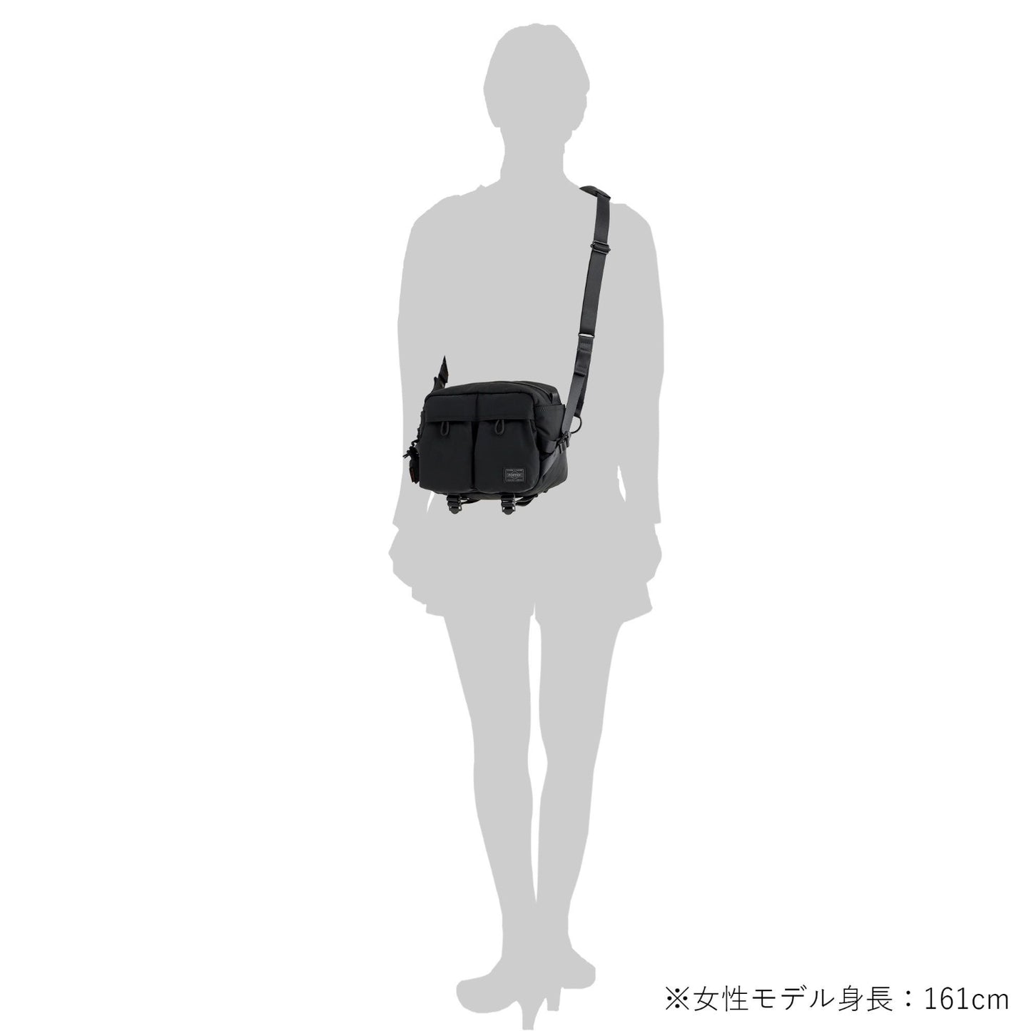 PORTER SENSES SHOULDER PACK 吉田 日本製斜孭袋 672-27803