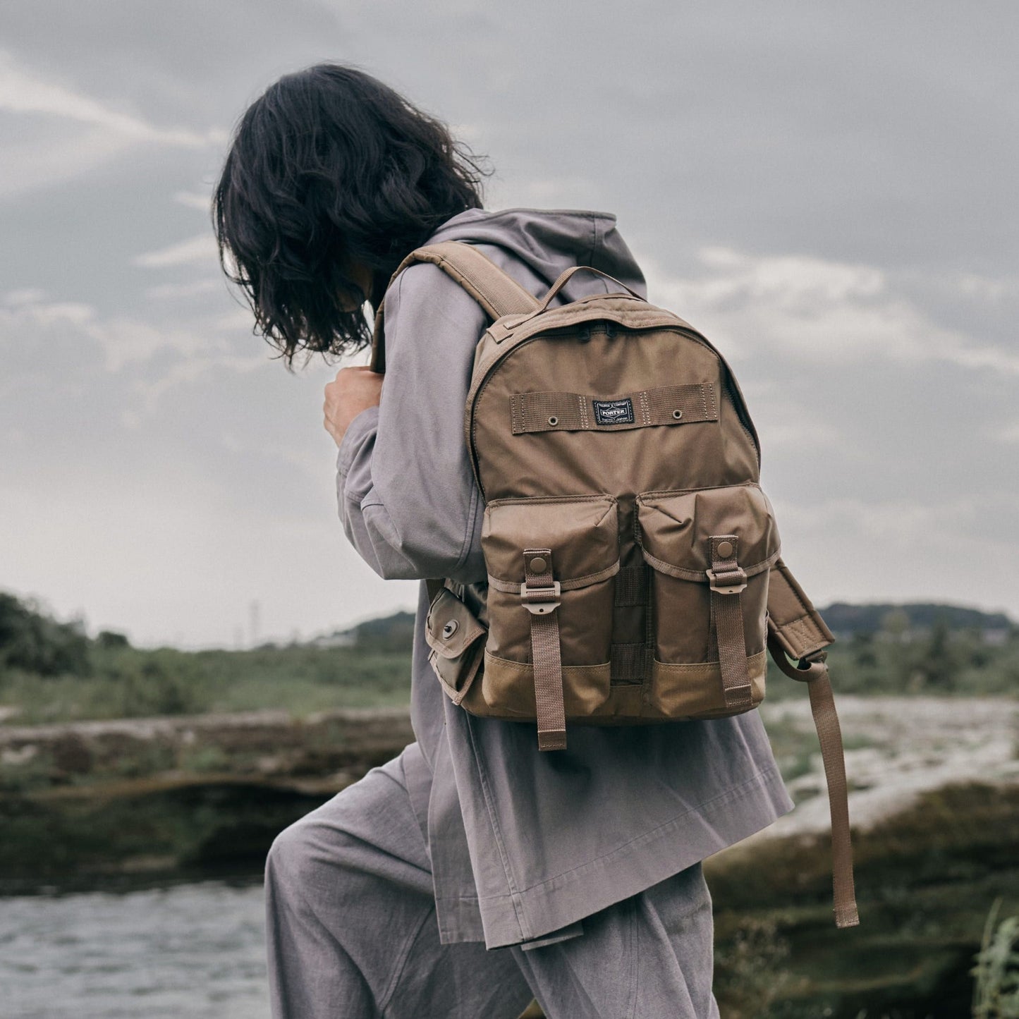 PORTER ALL DAYPACK with POUCHES made in Japan 502-05958