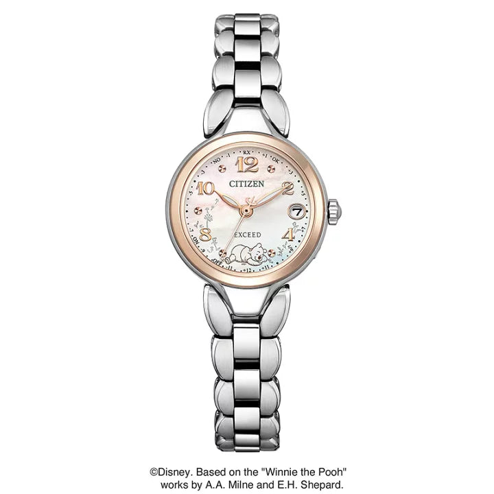CITIZEN EXCEED Disney Collection Winnie the Pooh 星辰 迪士尼系列 小熊維尼 限定版女裝手錶 ES9475-56N JDM日版